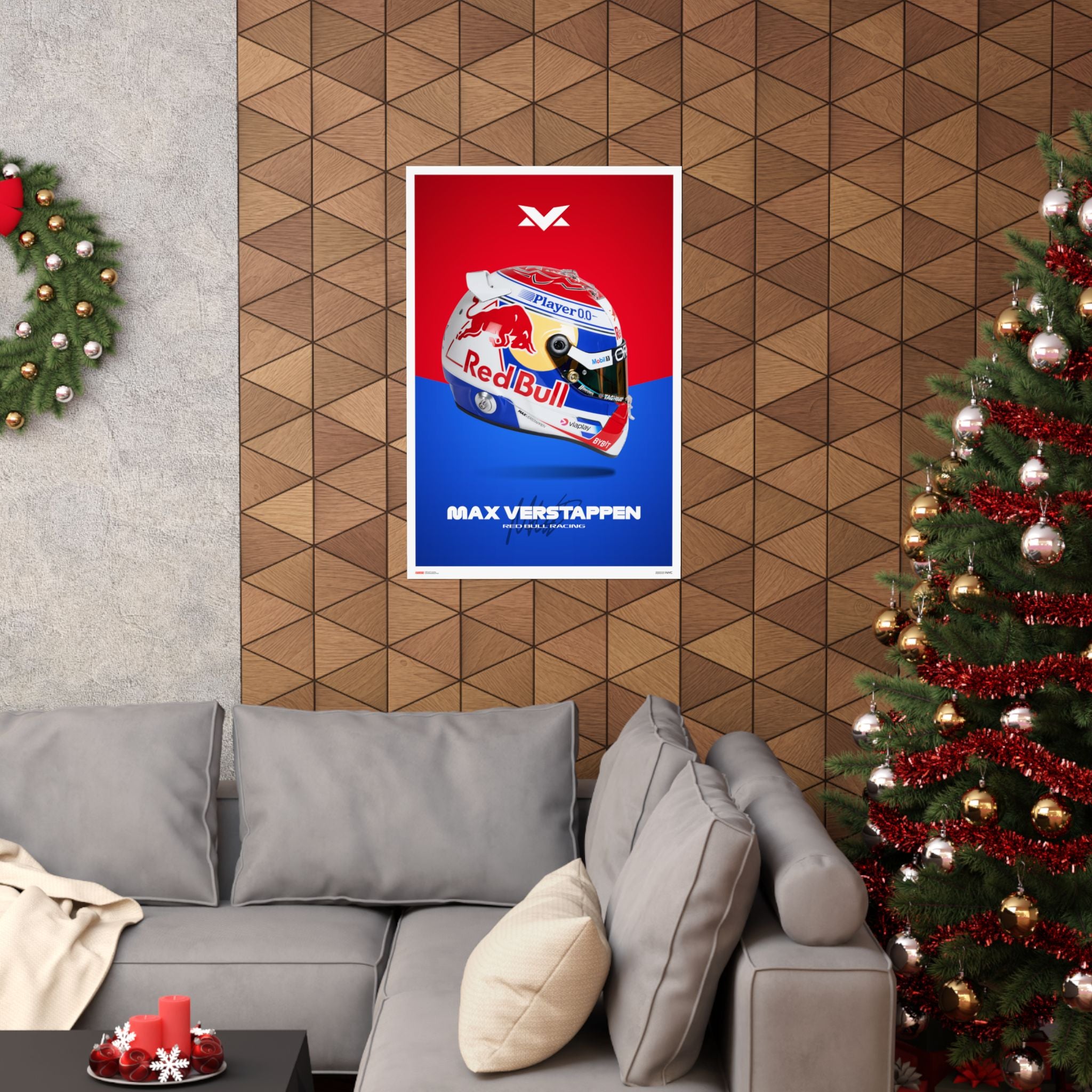 Max Verstappen Signature Poster