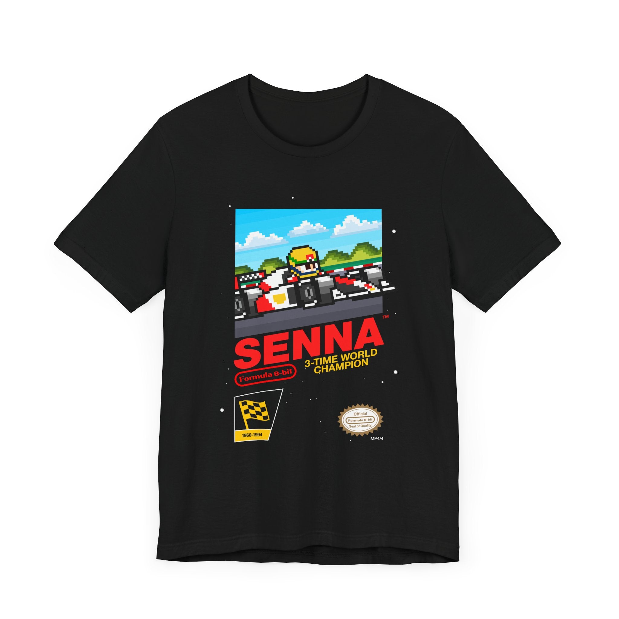 Senna 8-bit Game T-shirt