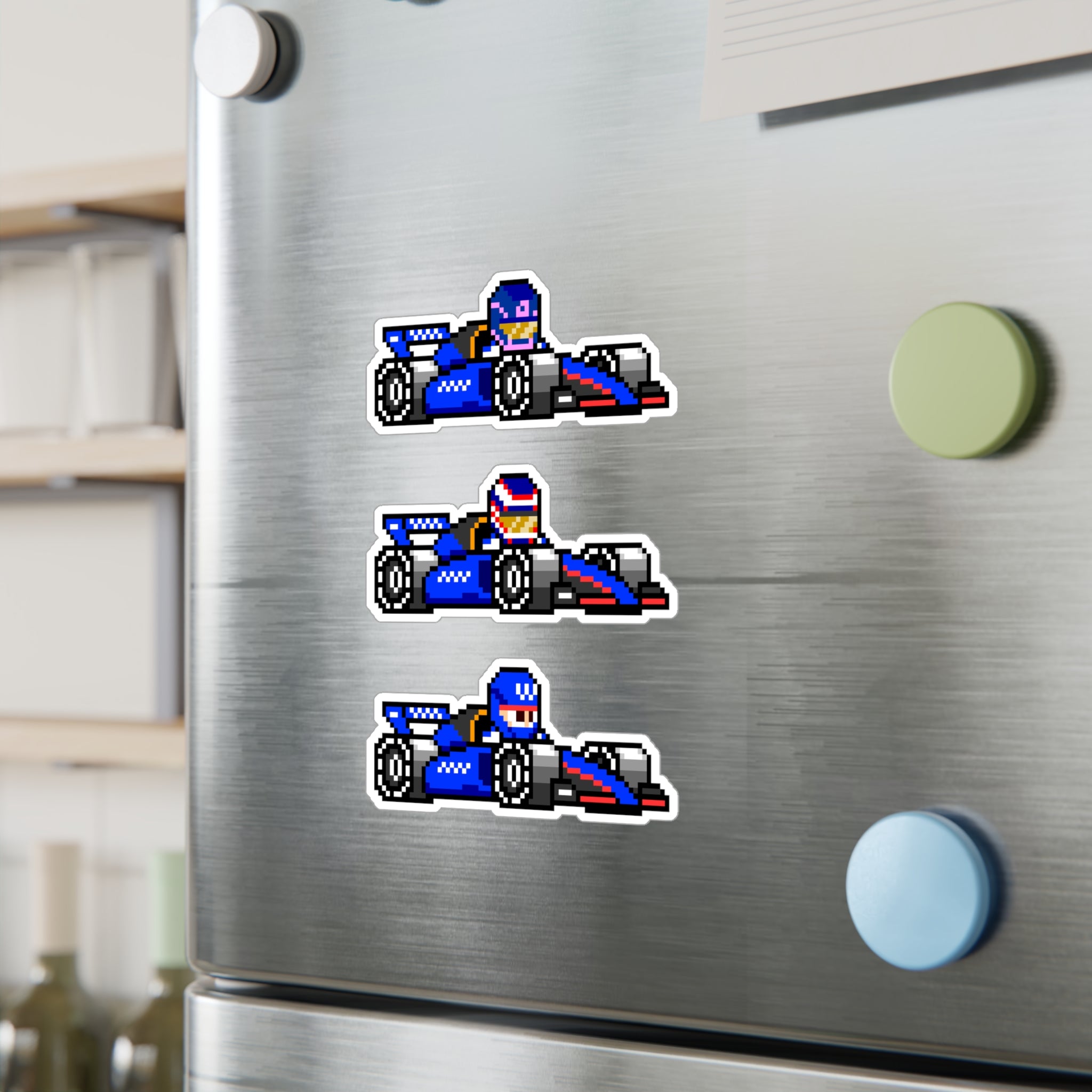Williams 8-bit Vinyl Decal Stickers