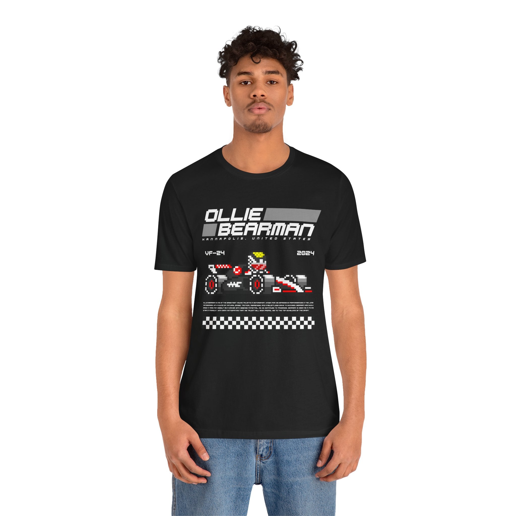 Ollie Bearman 8-bit Team T-shirt
