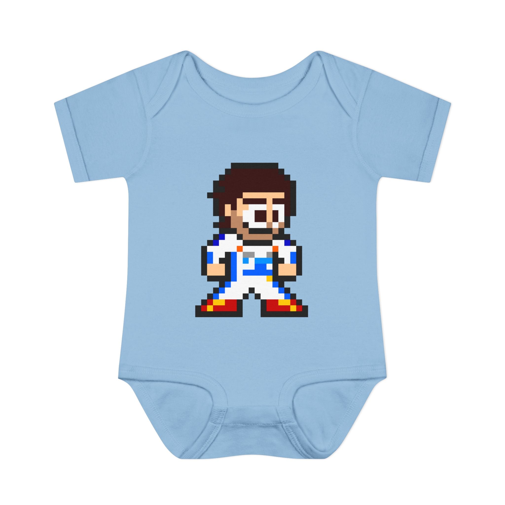 8-bit Carlos Sainz Baby Bodysuit