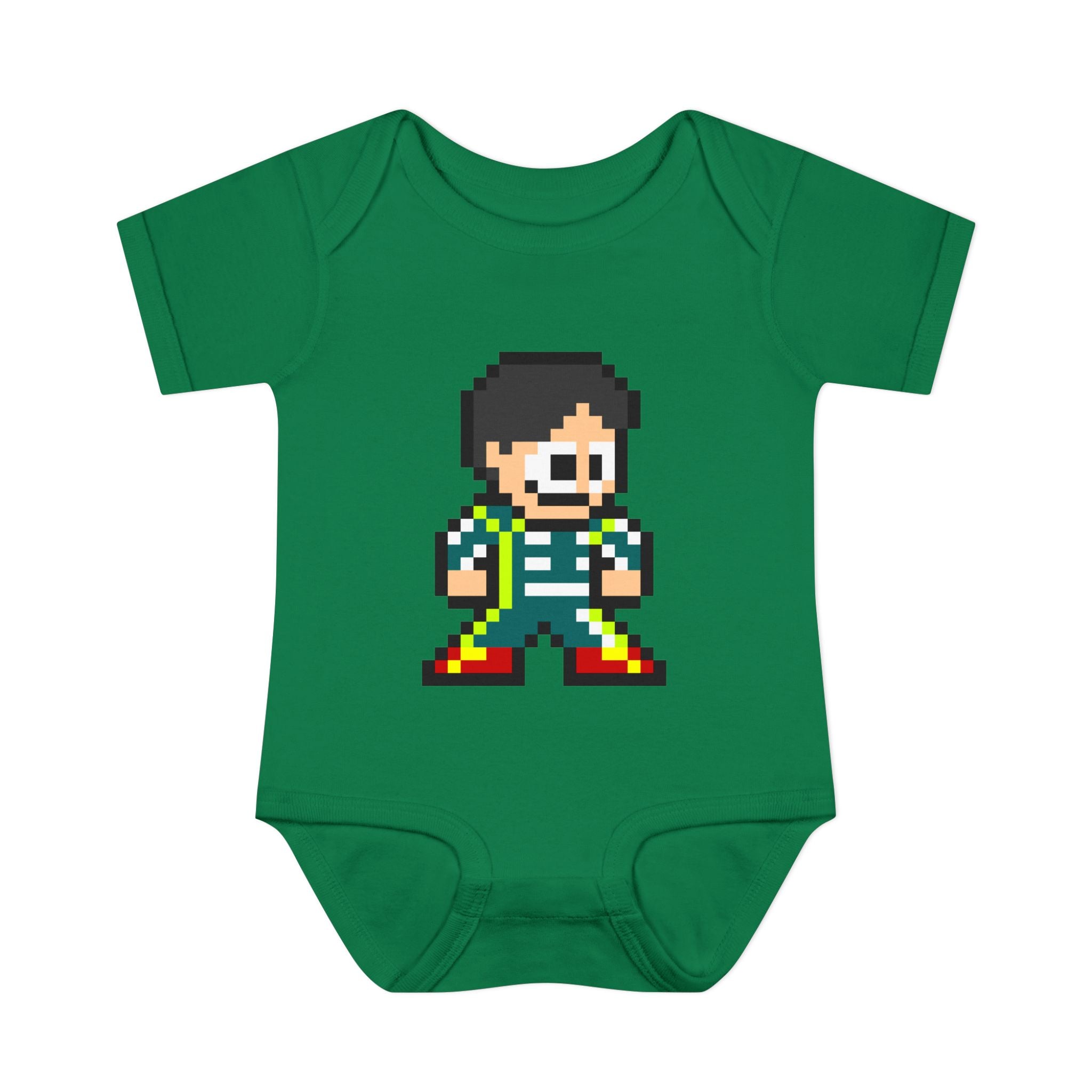 8-bit Lance Stroll Baby Bodysuit