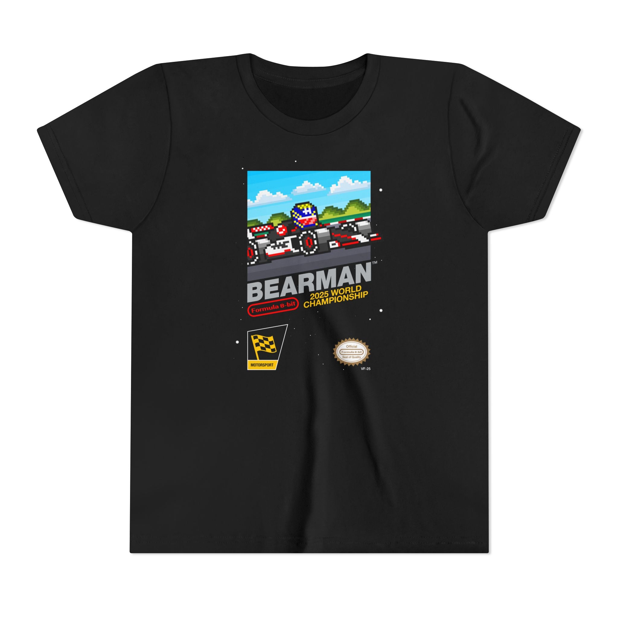 Bearman 8-bit Game Youth T-shirt