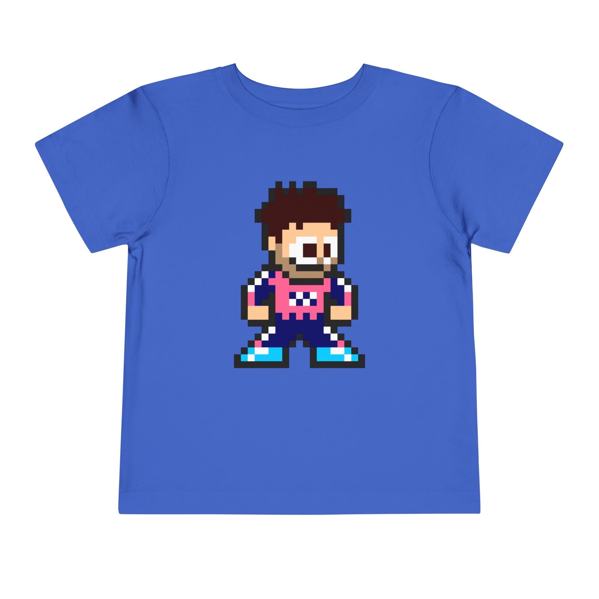 8-bit Franco Colapinto Toddler Tee