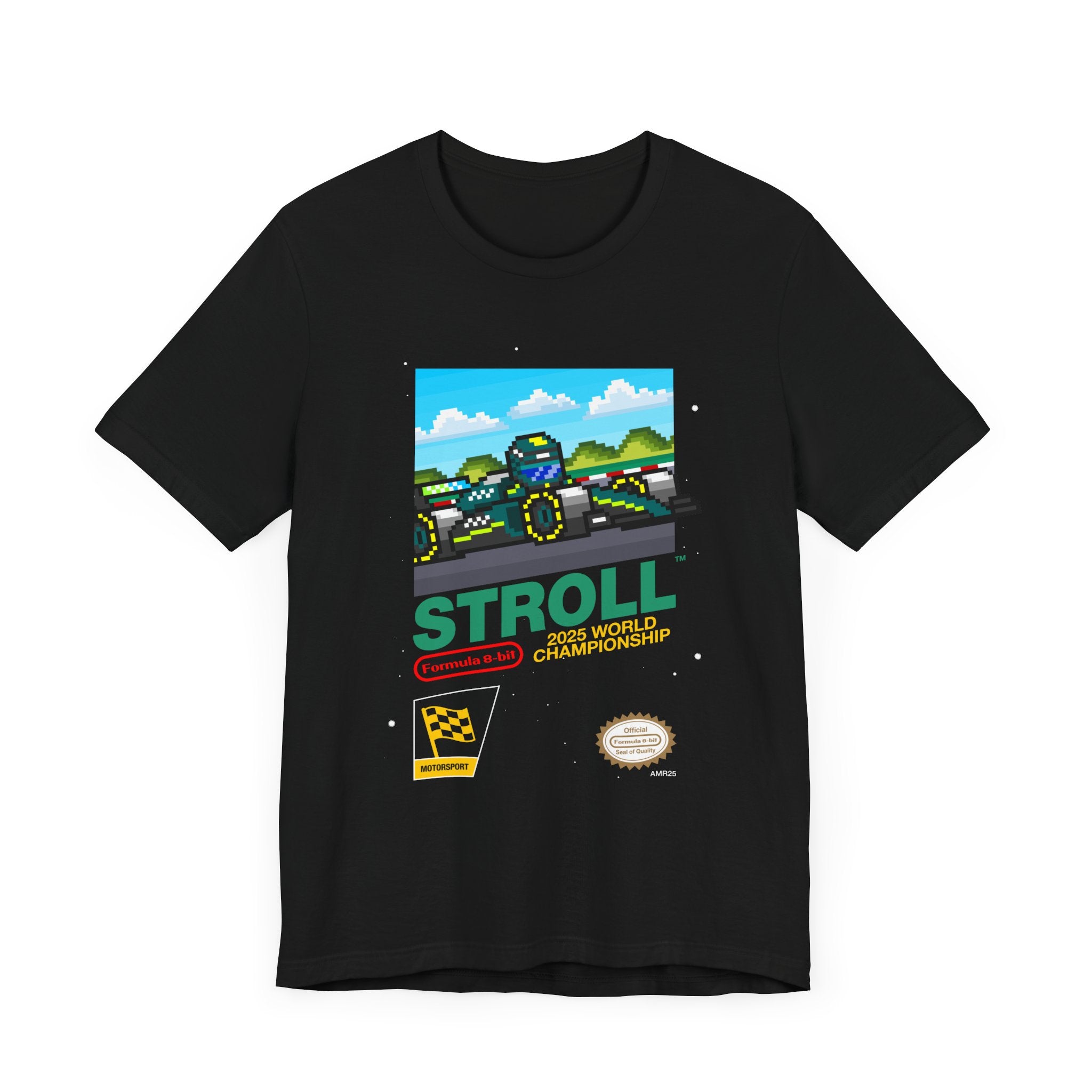 Stroll 8-bit Game T-shirt