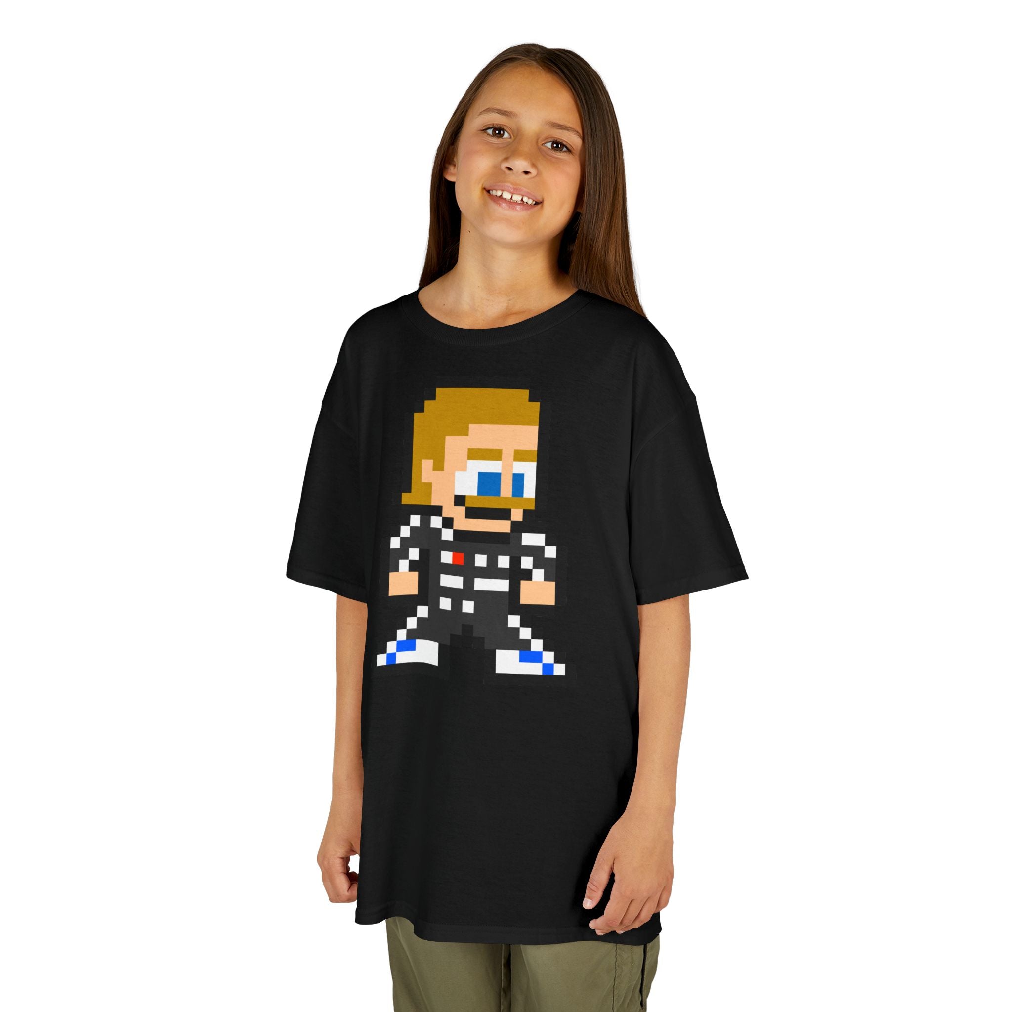 8-bit Valtteri Bottas Kids Tee