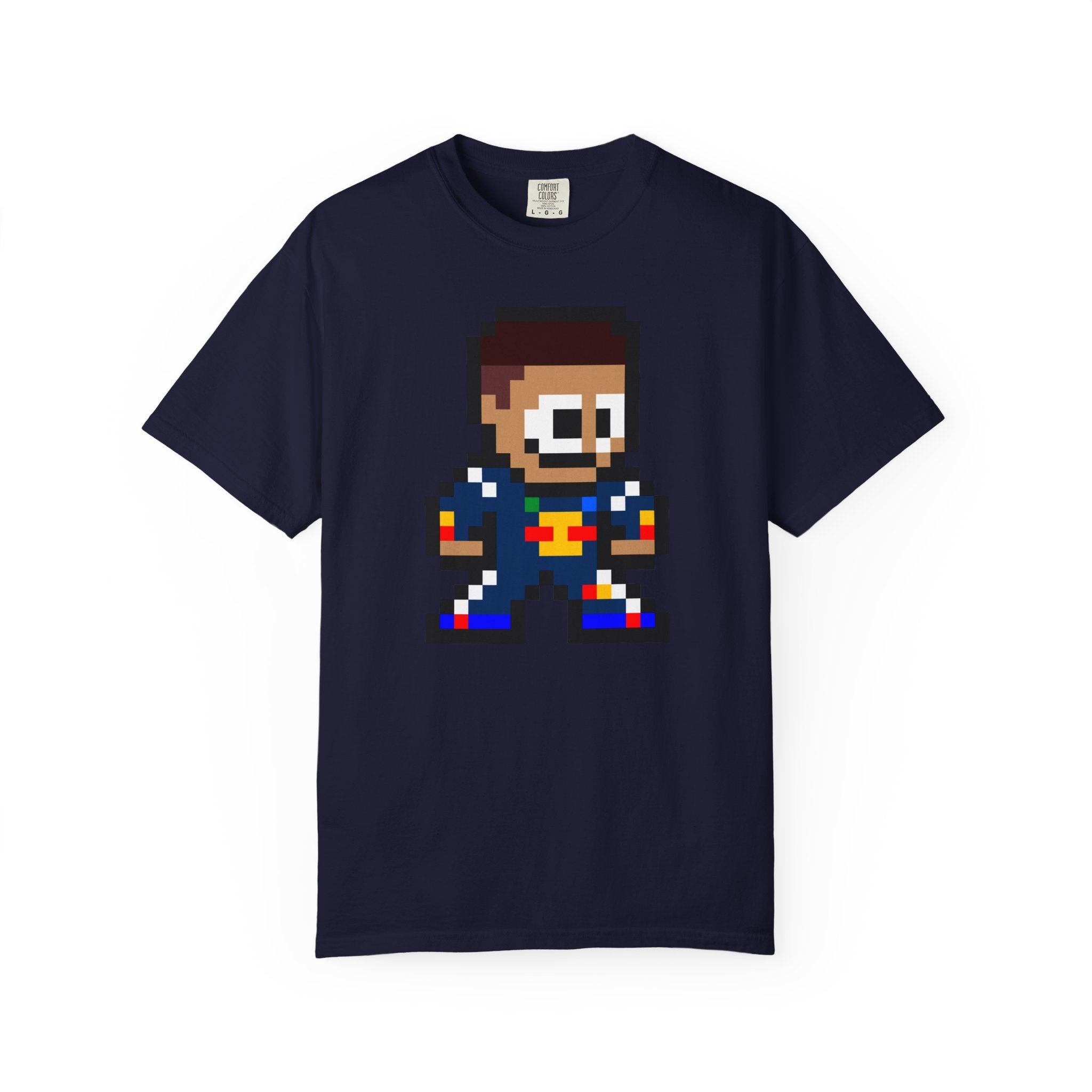 8-bit Isack Hadjar Adult Tee