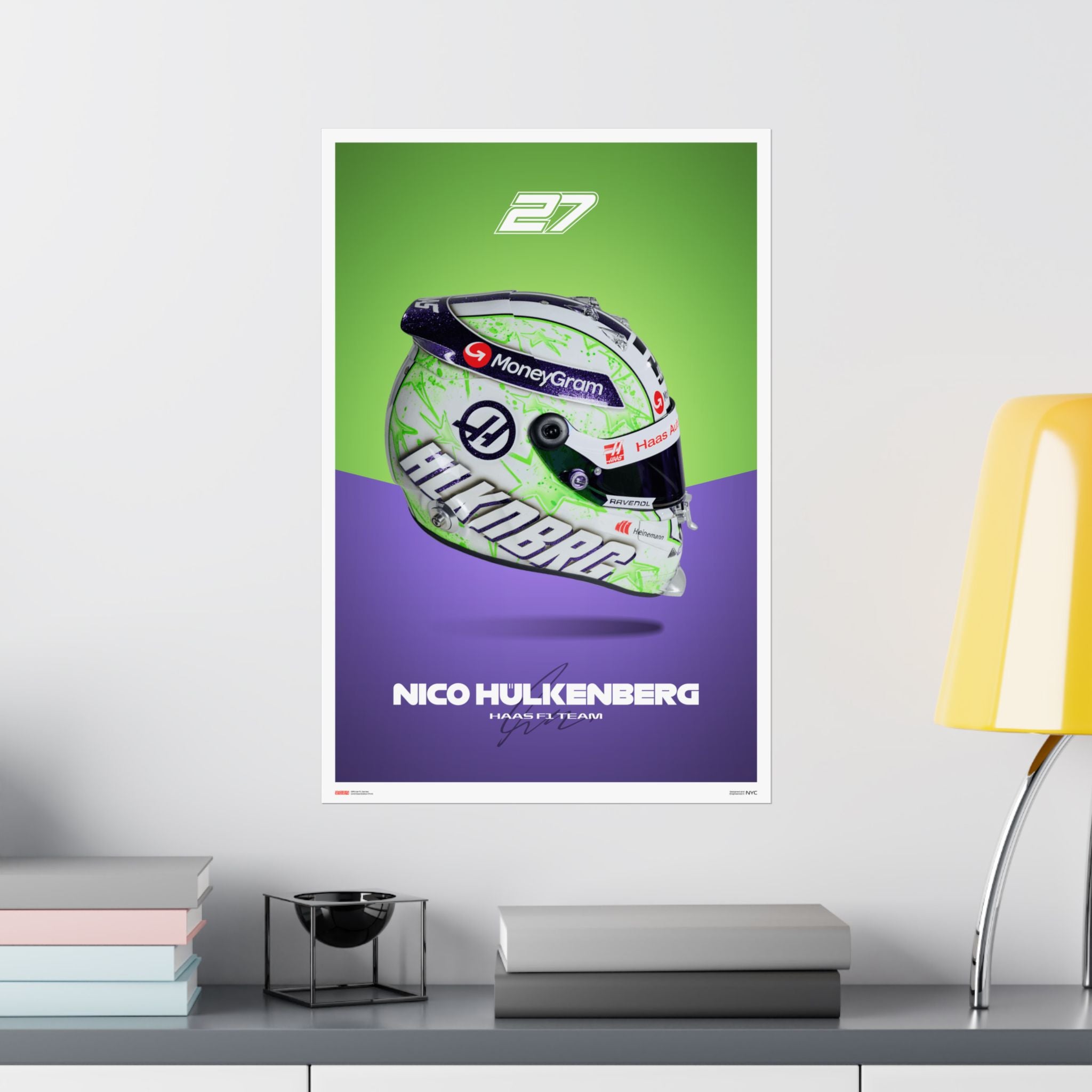 Nico Hulkenberg Signature Poster