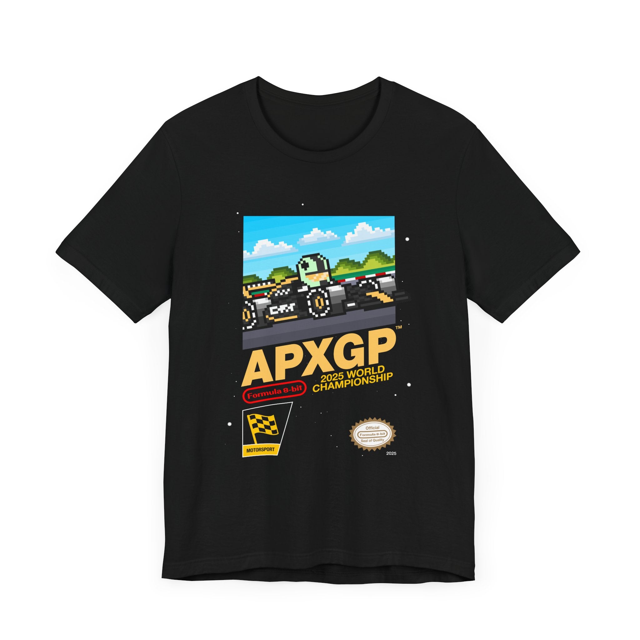 F1 Movie APXGP 8-bit Game T-shirt