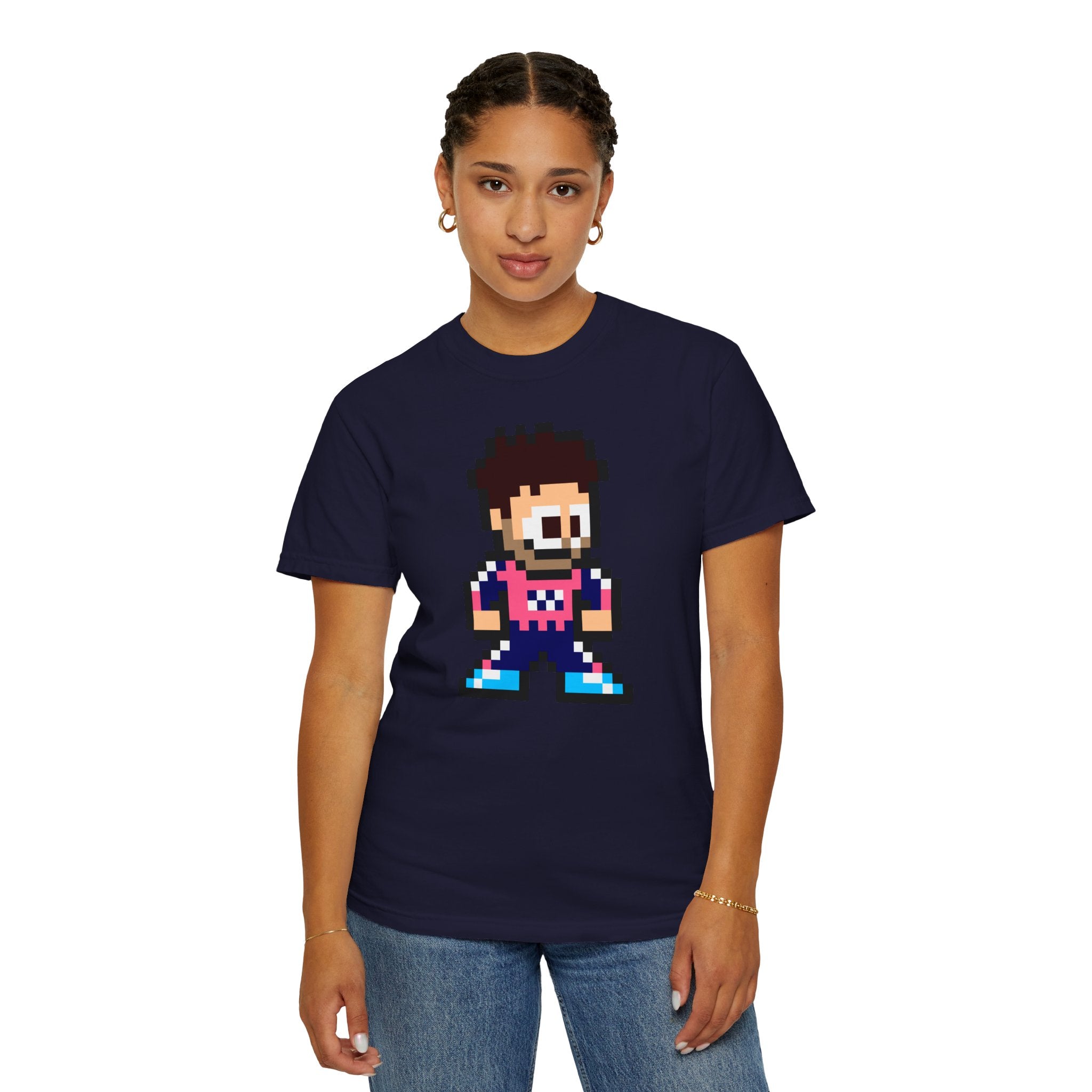 8-bit Franco Colapinto Adult Heavyweight 100% Cotton T-shirt