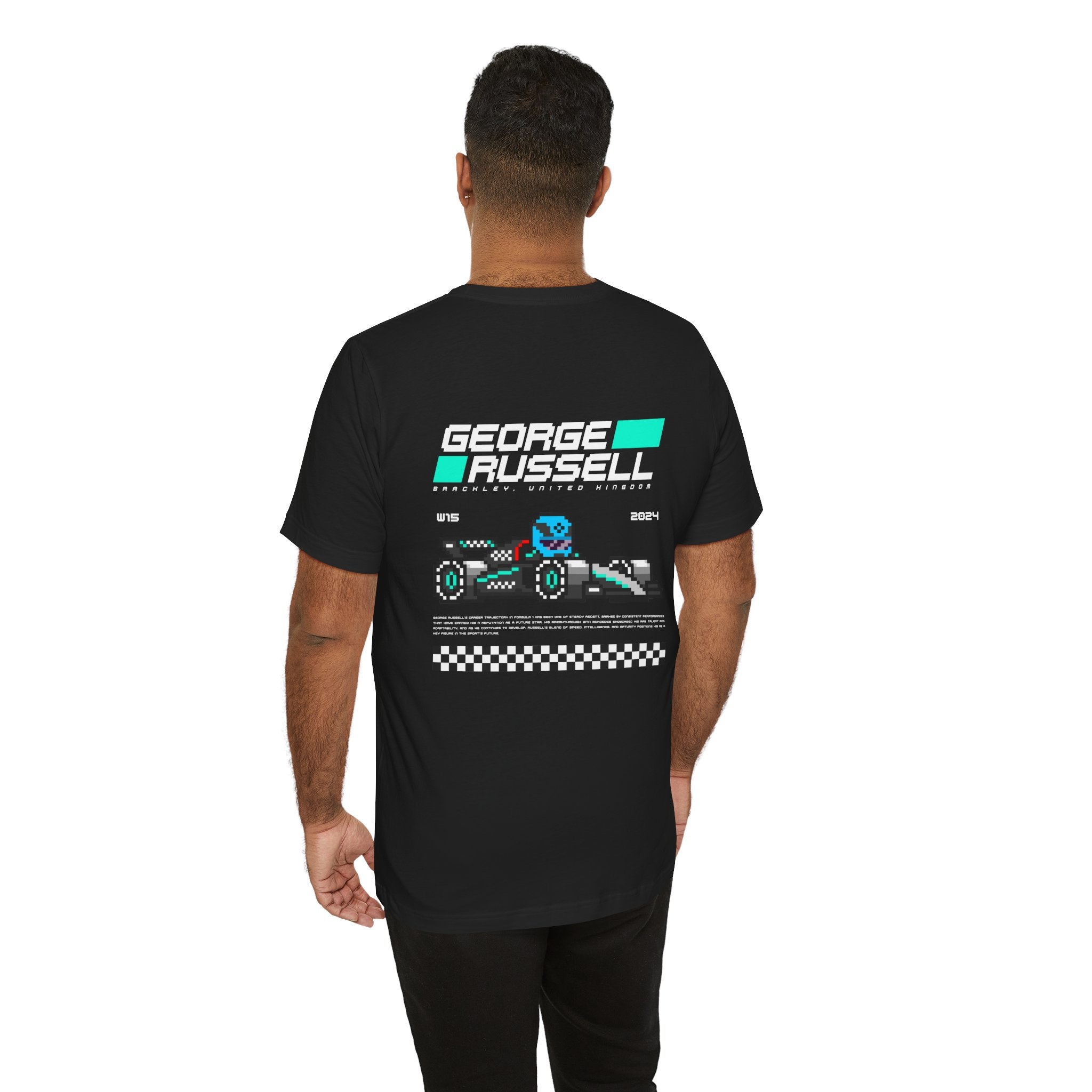George Russell 8-bit Team T-shirt