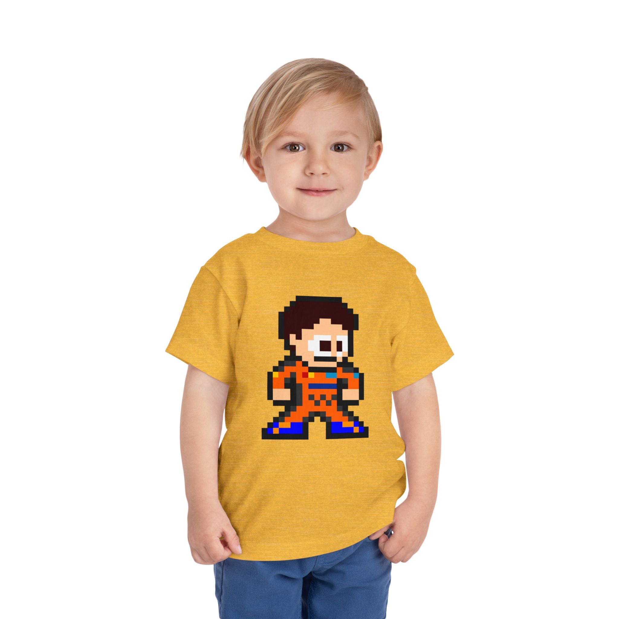 8-bit Oscar Piastri Toddler Tee