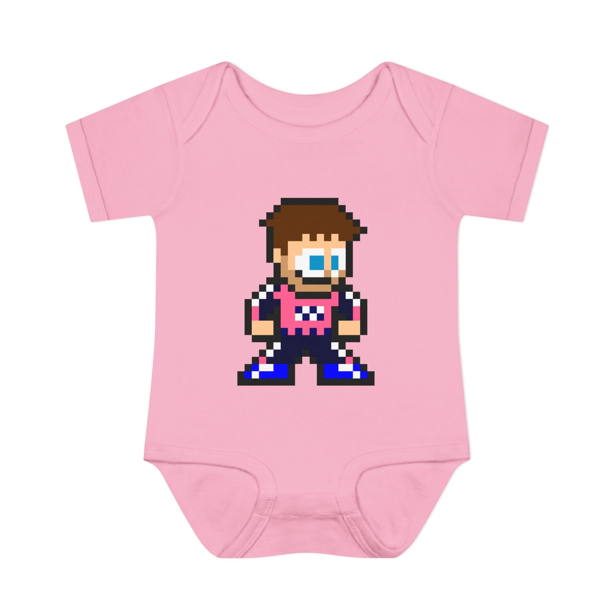 8-bit Pierre Gasly Baby Bodysuit