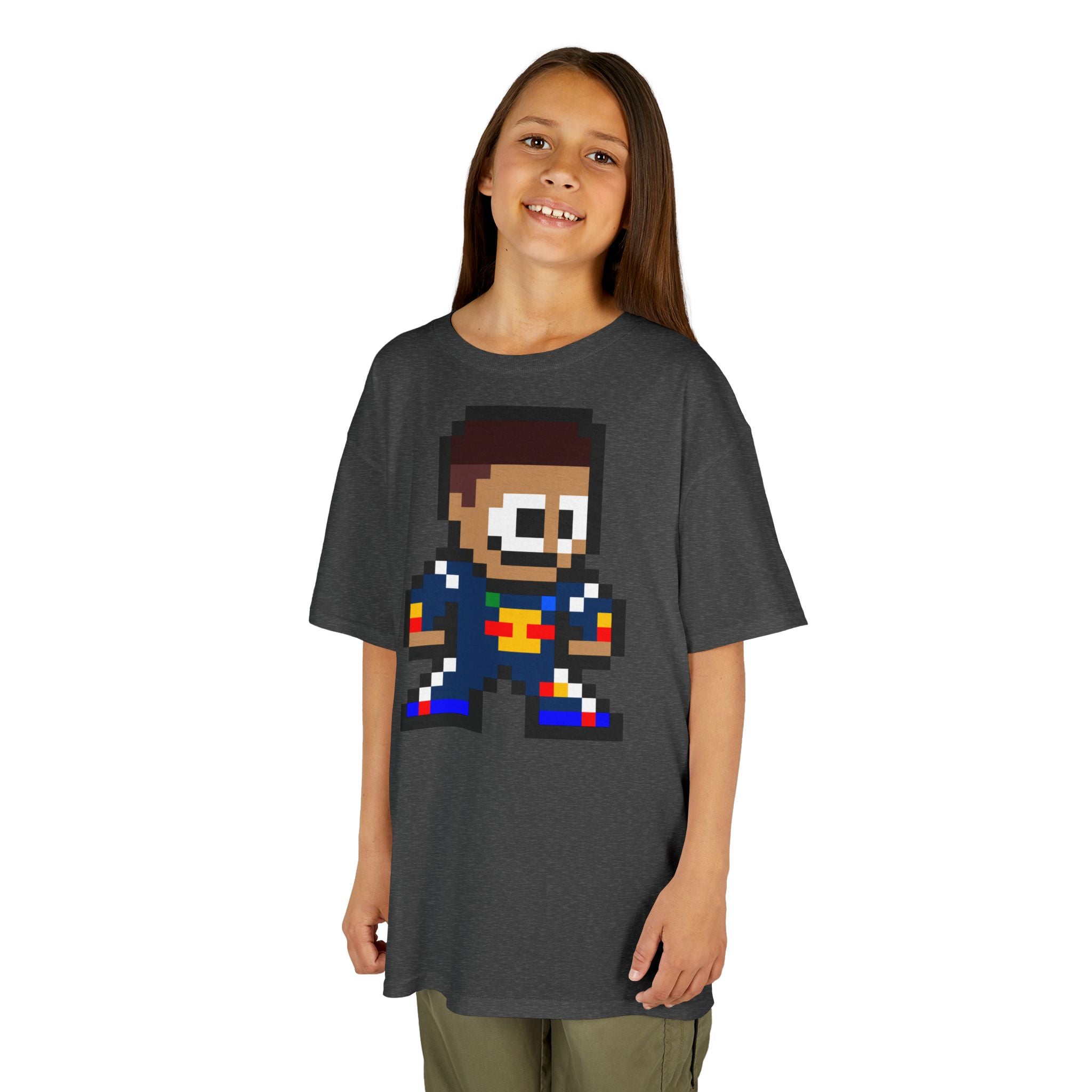 8-bit Isack Hadjar Kids Tee