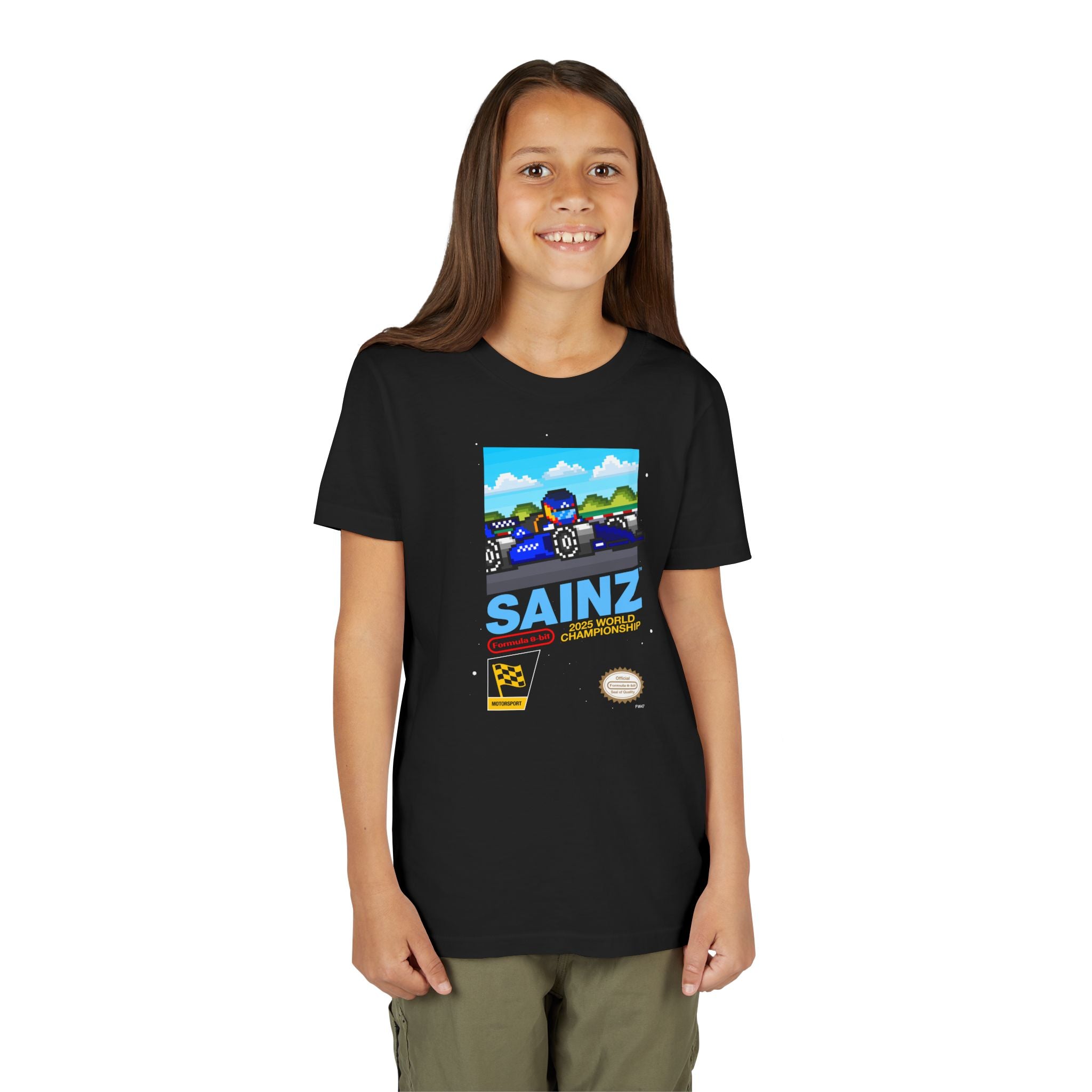 Sainz 8-bit Game Youth T-shirt