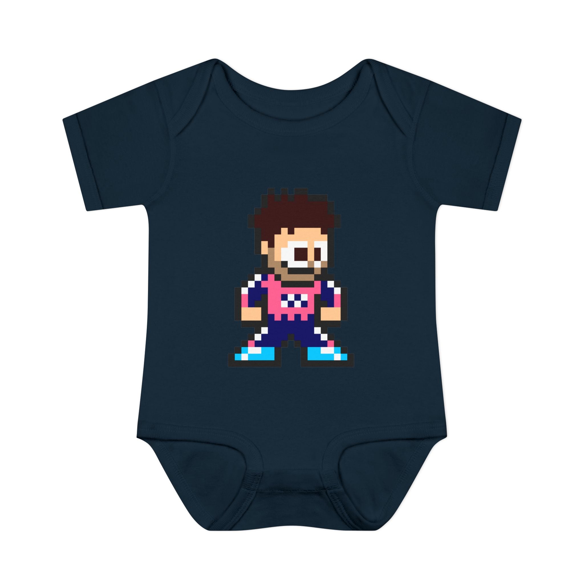8-bit Franco Colapinto Baby Bodysuit