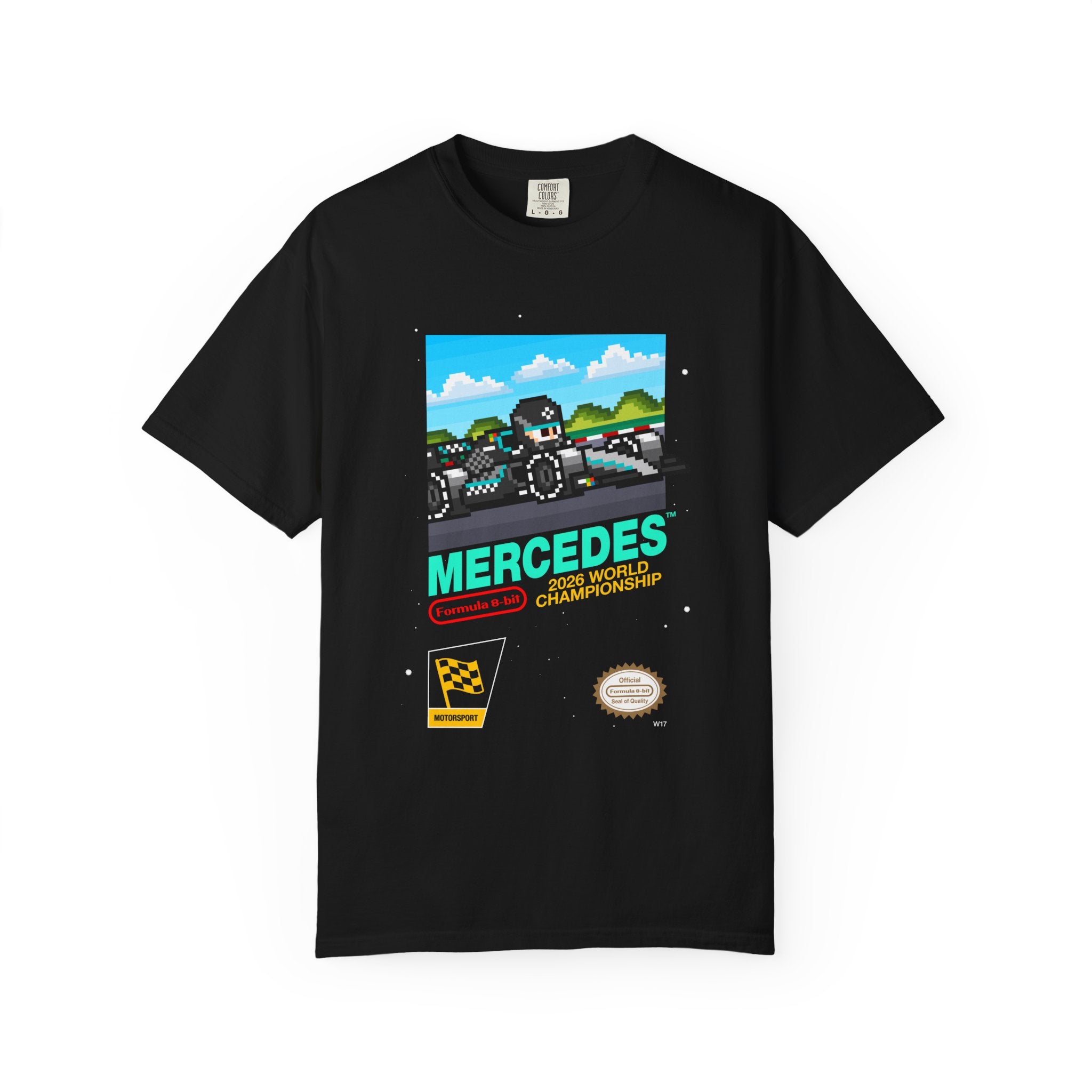 Mercedes 8-bit Game T-shirt