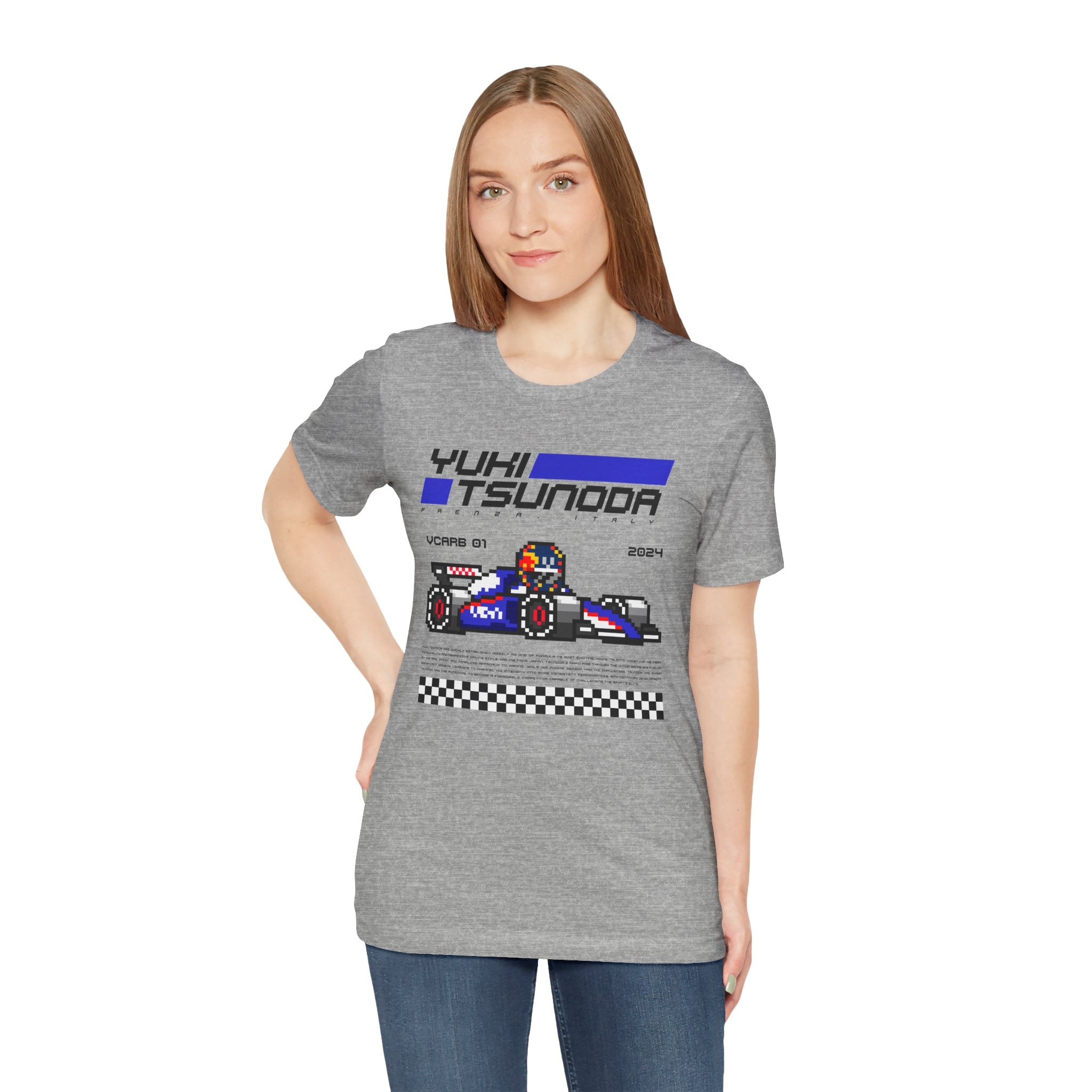 Yuki Tsunoda 8-bit Team T-shirt