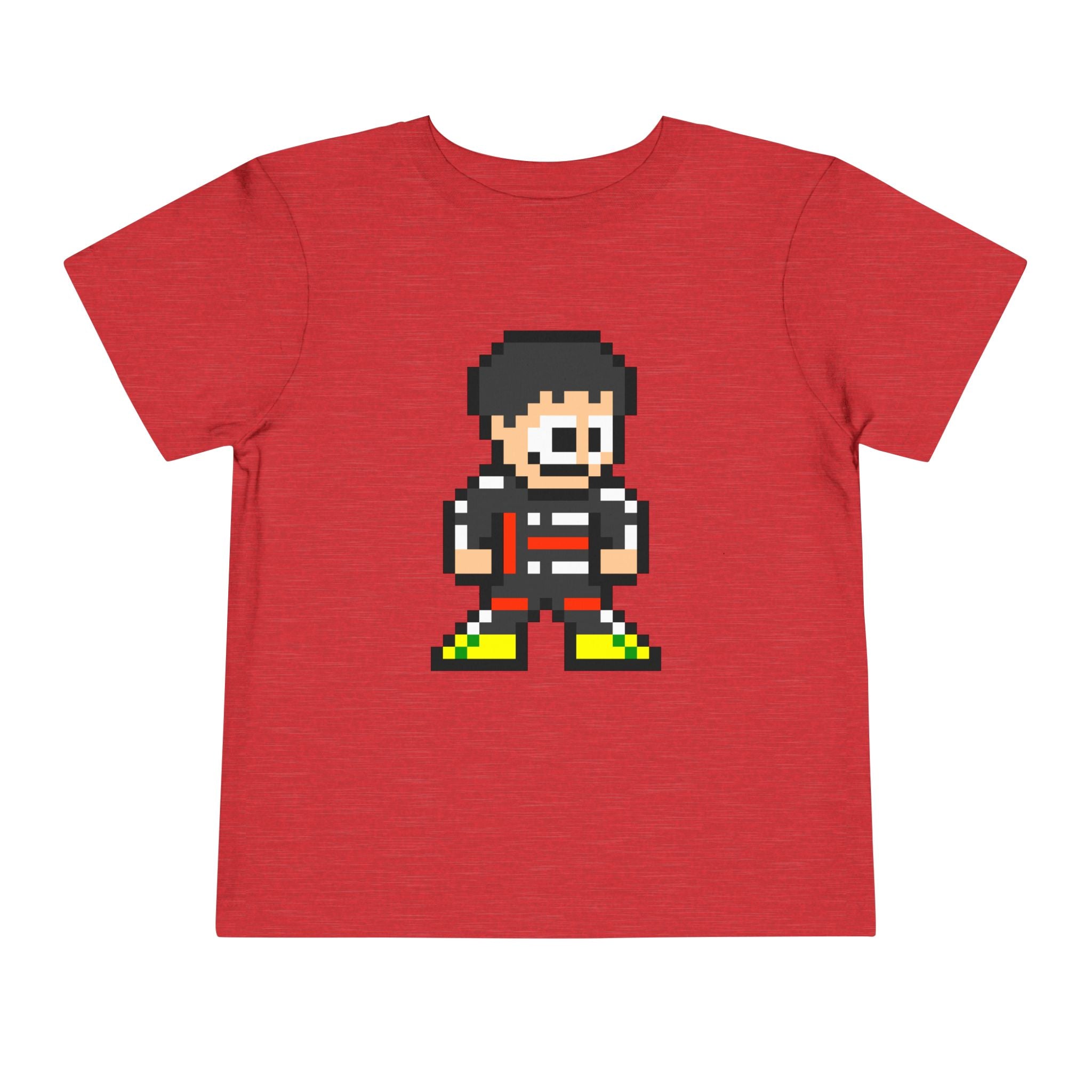 8-bit Gabriel Bortoleto Toddler Tee