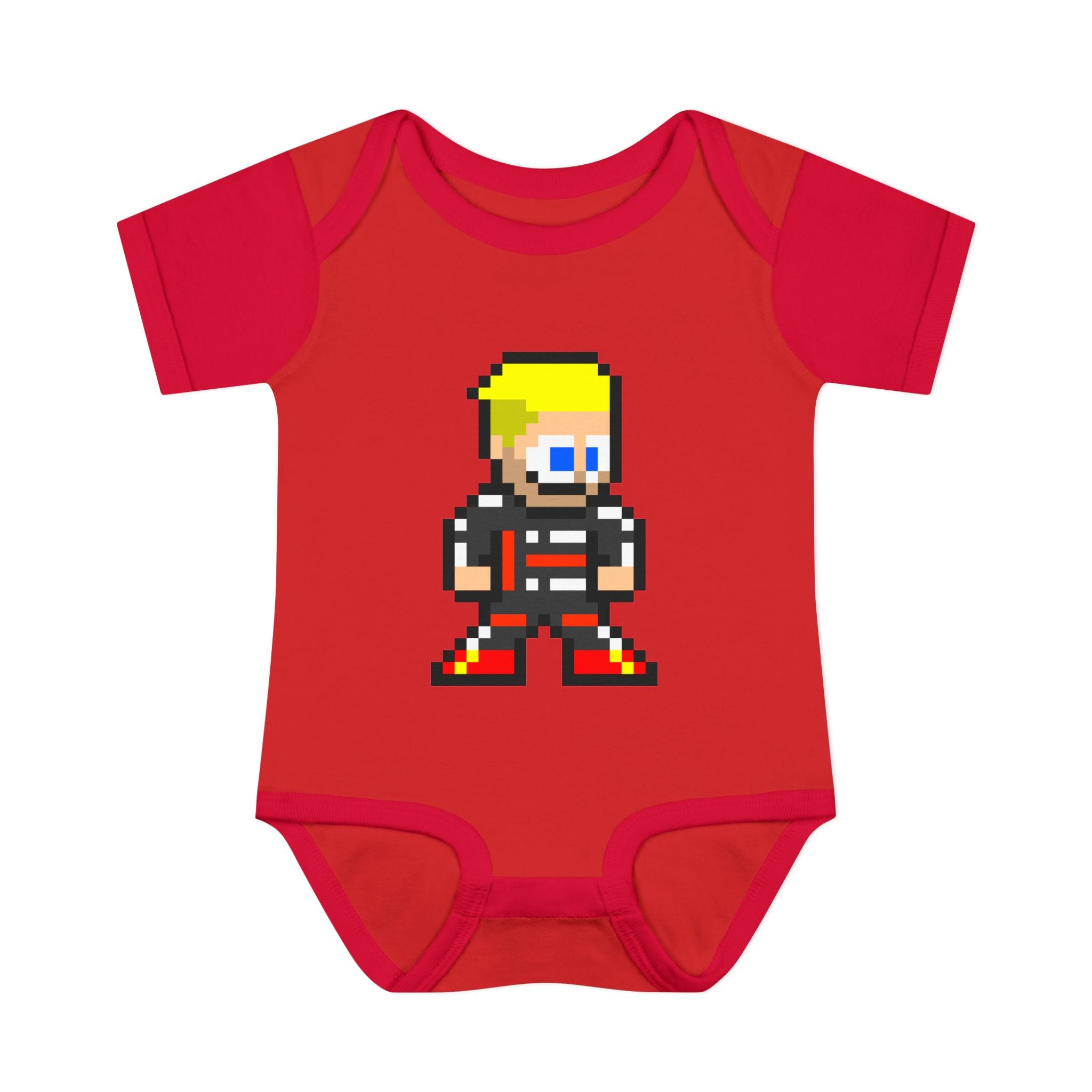 8-bit Nico Hulkenberg Baby Bodysuit