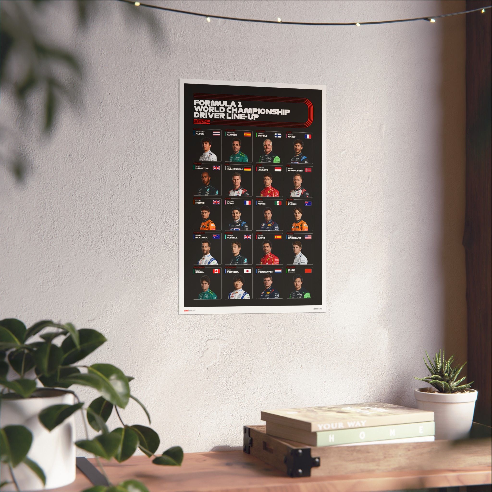 2024 Driver Line-up Poster
