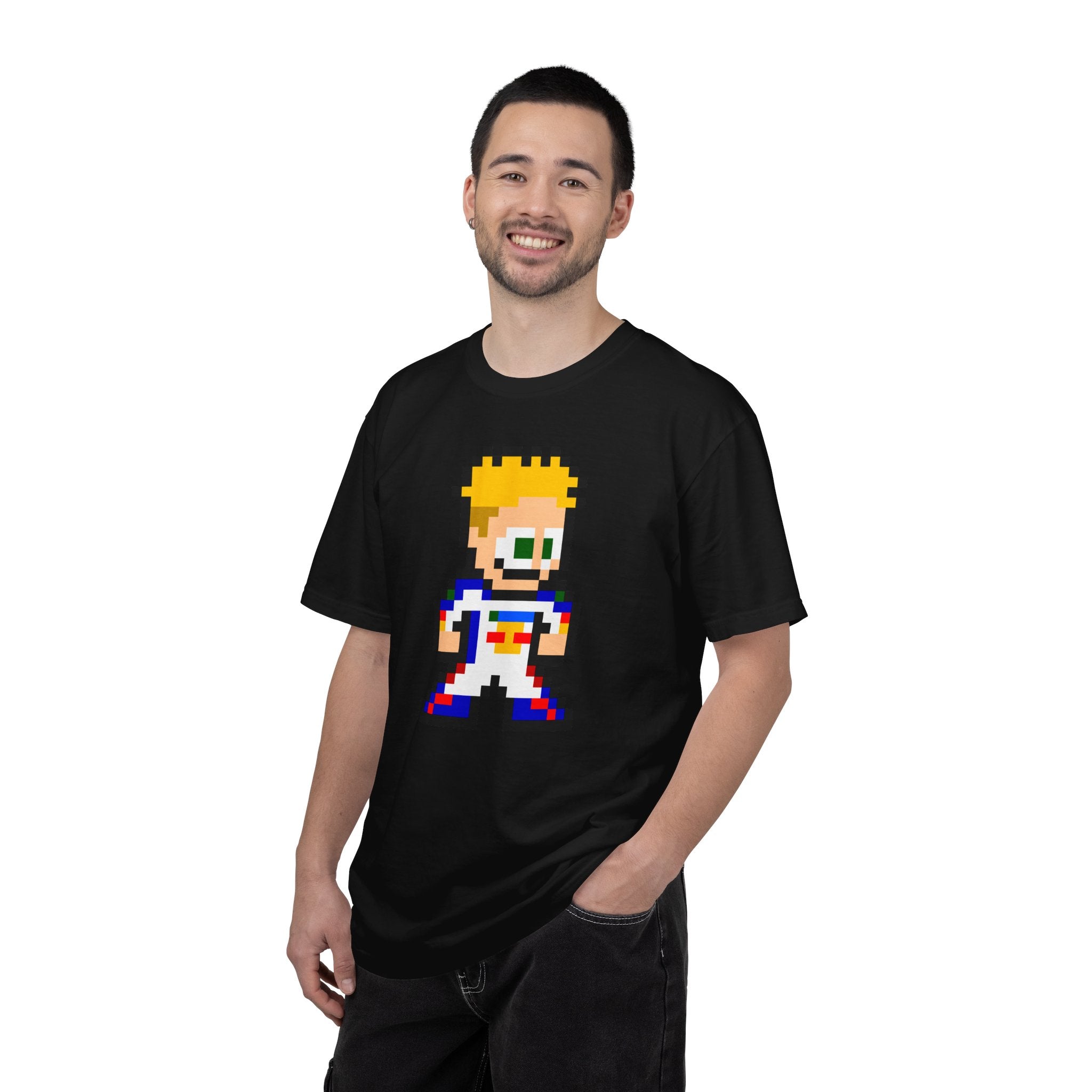 8-bit Liam Lawson Adult Heavyweight 100% Cotton T-shirt