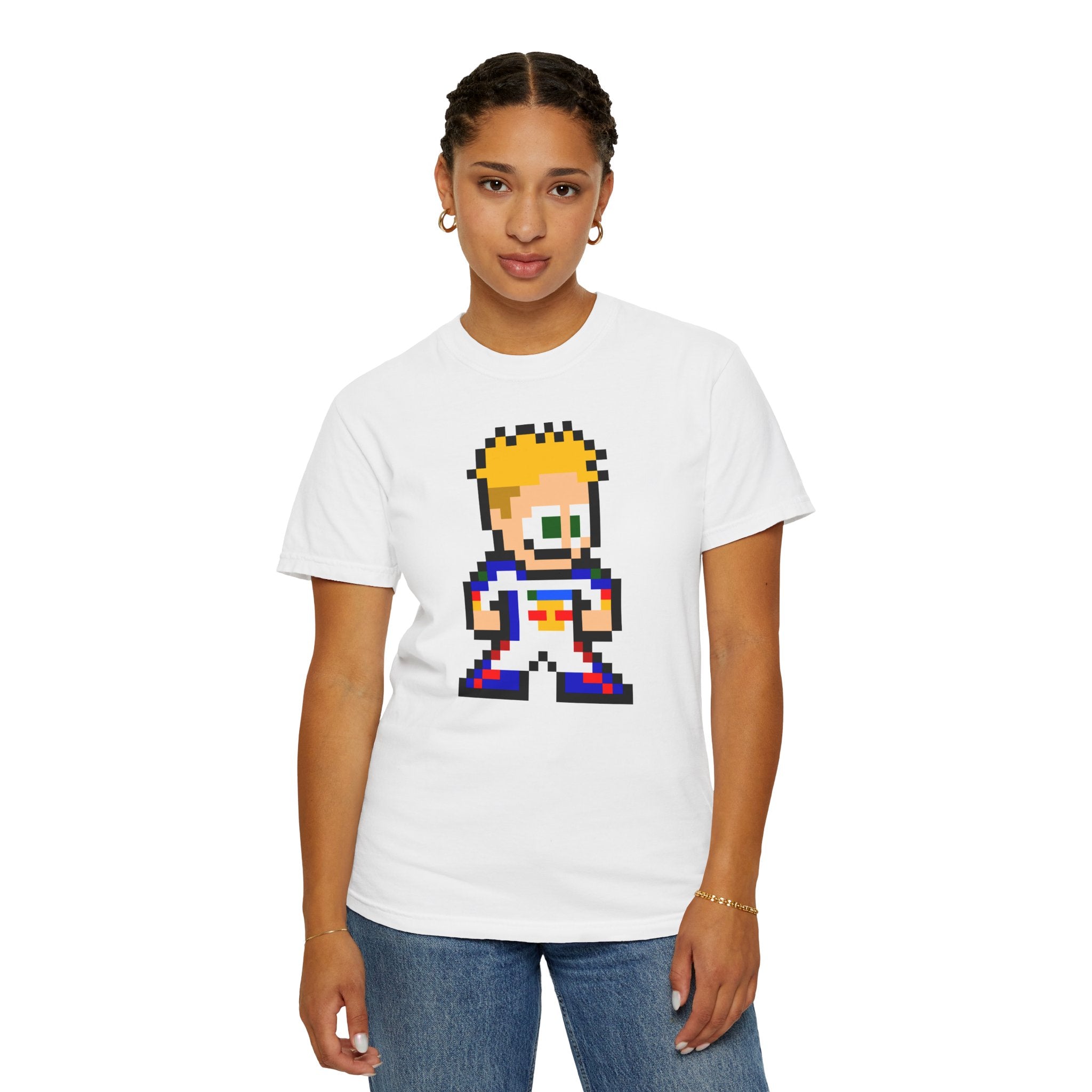 8-bit Liam Lawson Adult Heavyweight 100% Cotton T-shirt