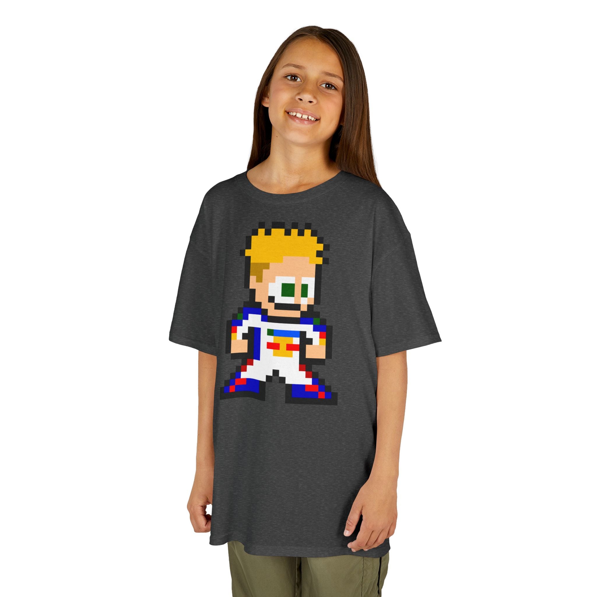 8-bit Liam Lawson Kids Tee