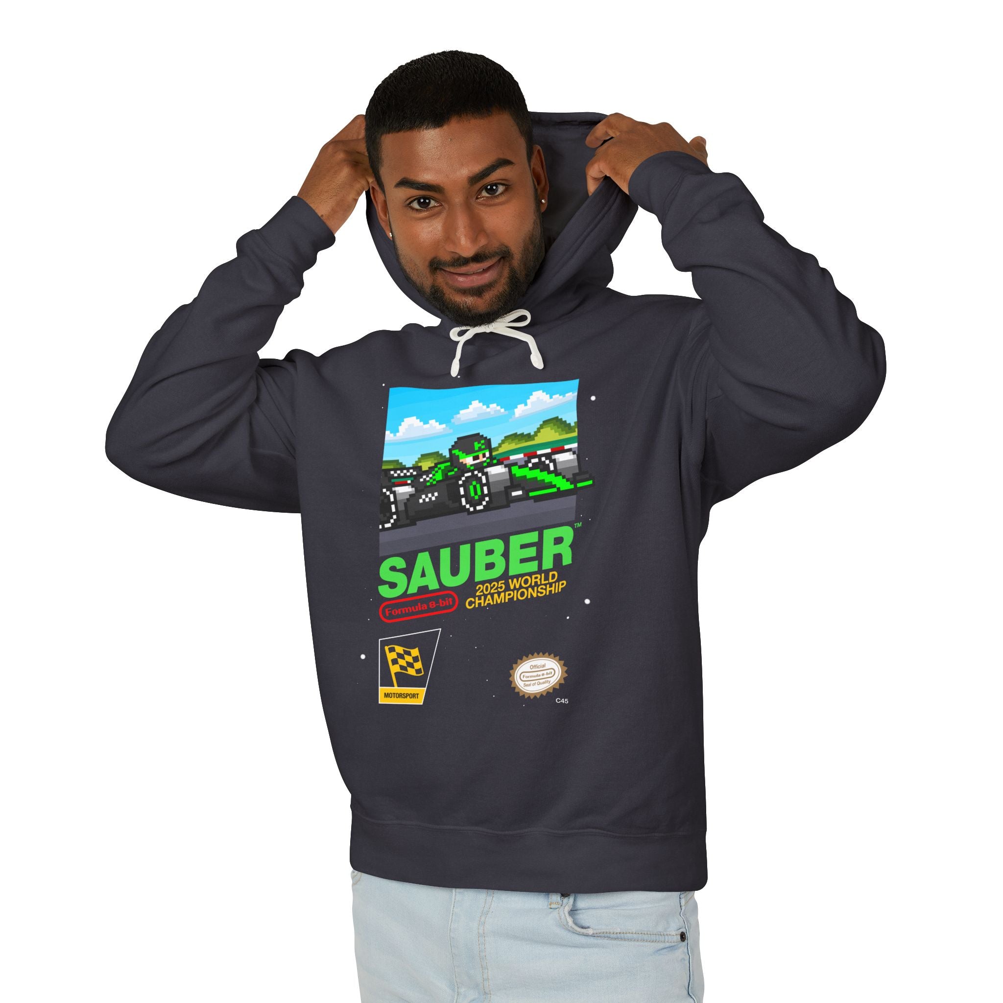 Sauber 8-bit Game Hoodie