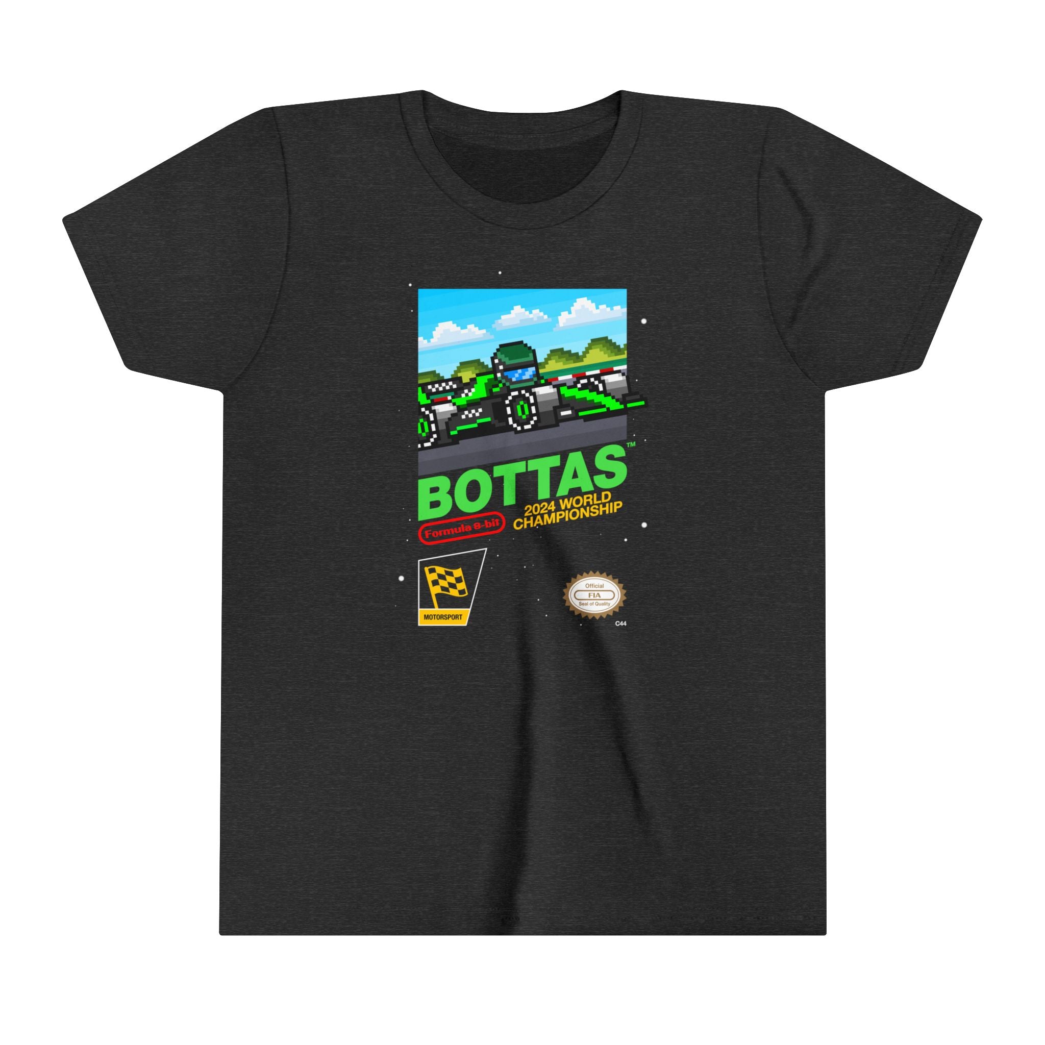 Bottas 8-bit Game Youth T-shirt