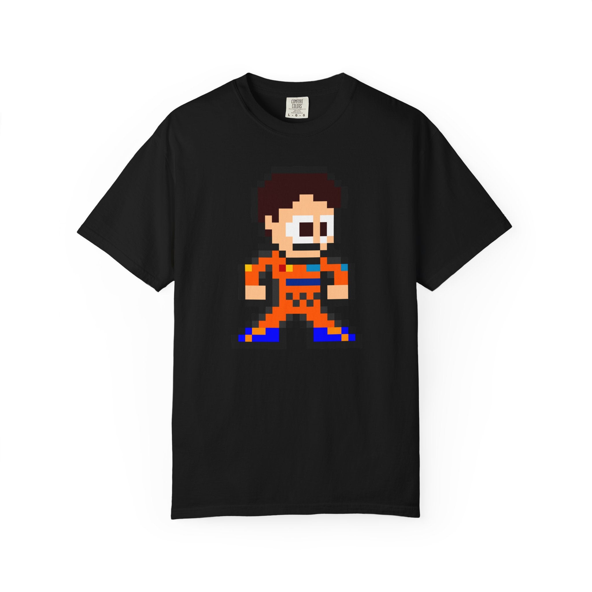 8-bit Oscar Piastri Adult Heavyweight 100% Cotton T-shirt