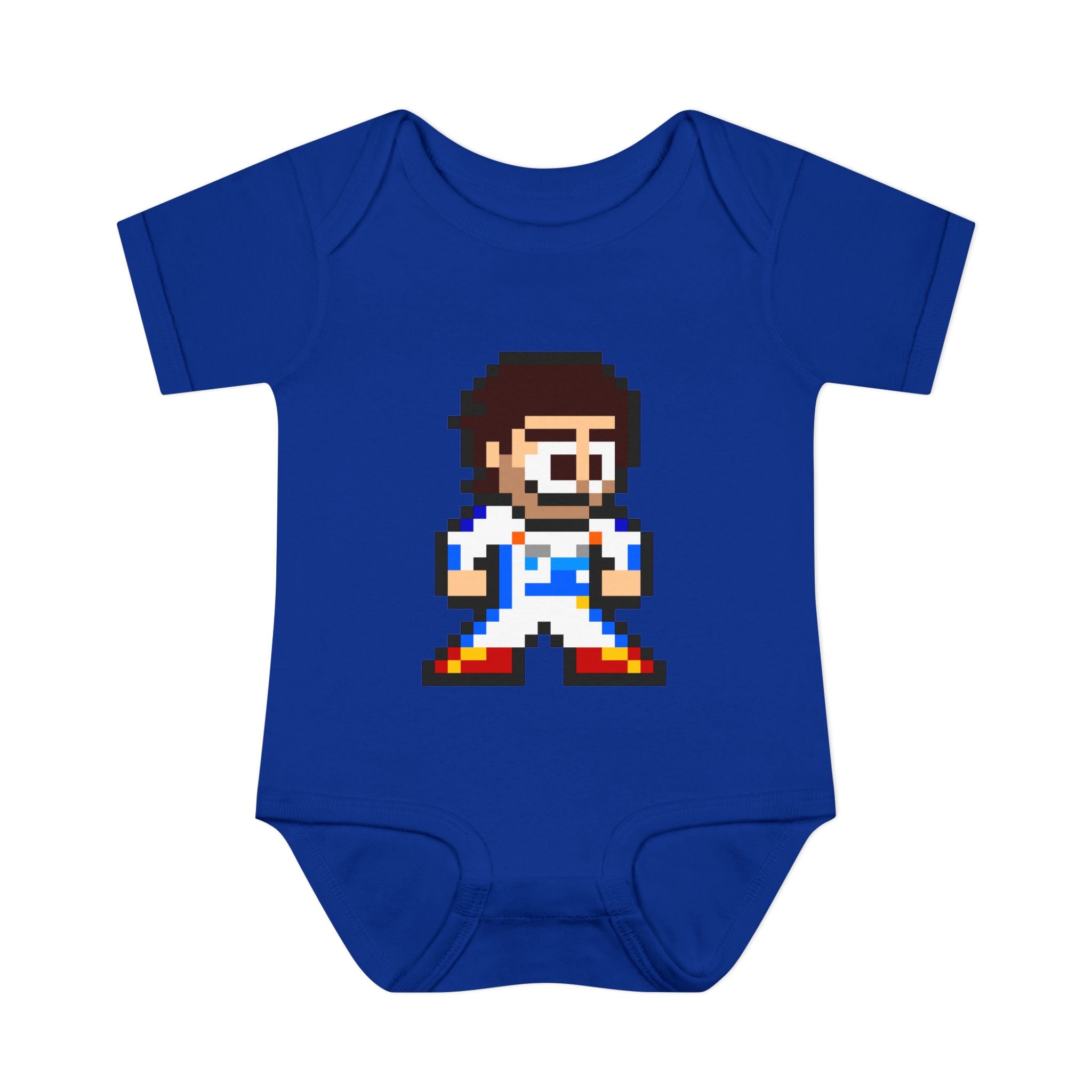 8-bit Carlos Sainz Baby Bodysuit
