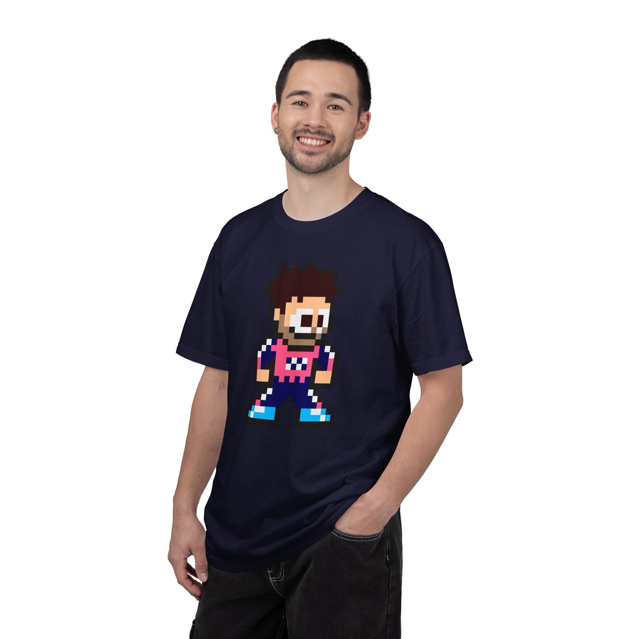 8-bit Franco Colapinto Adult Heavyweight 100% Cotton T-shirt