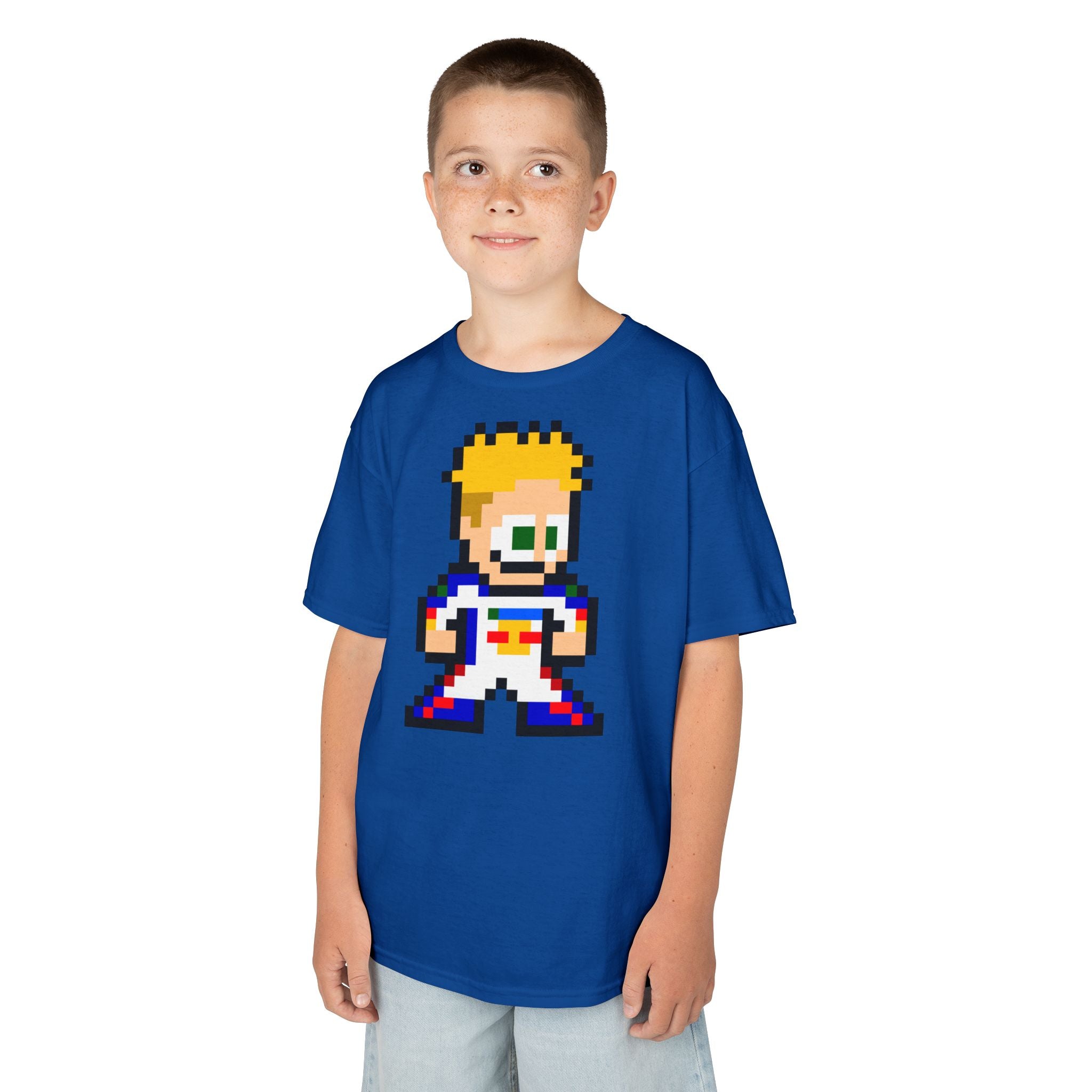 8-bit Liam Lawson Kids Tee