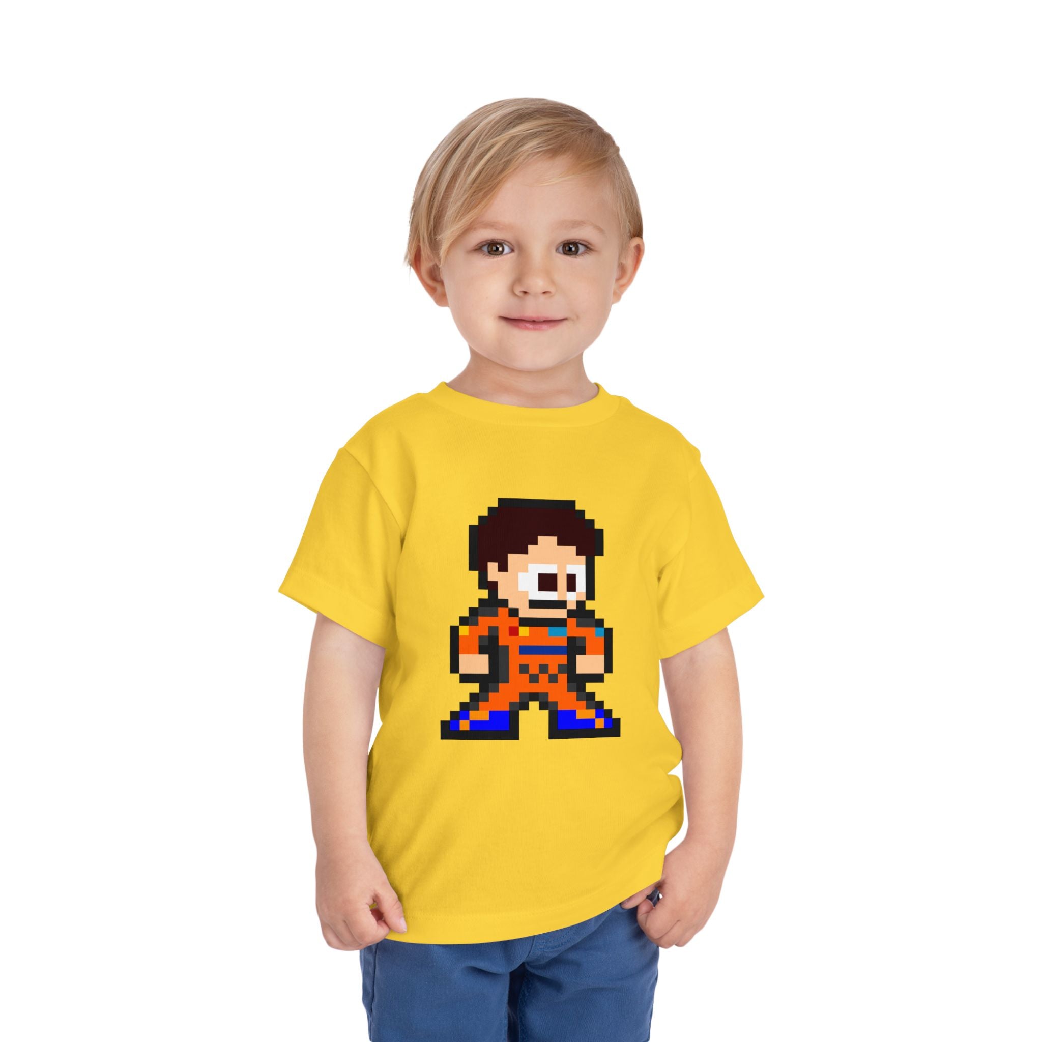 8-bit Oscar Piastri Toddler Tee