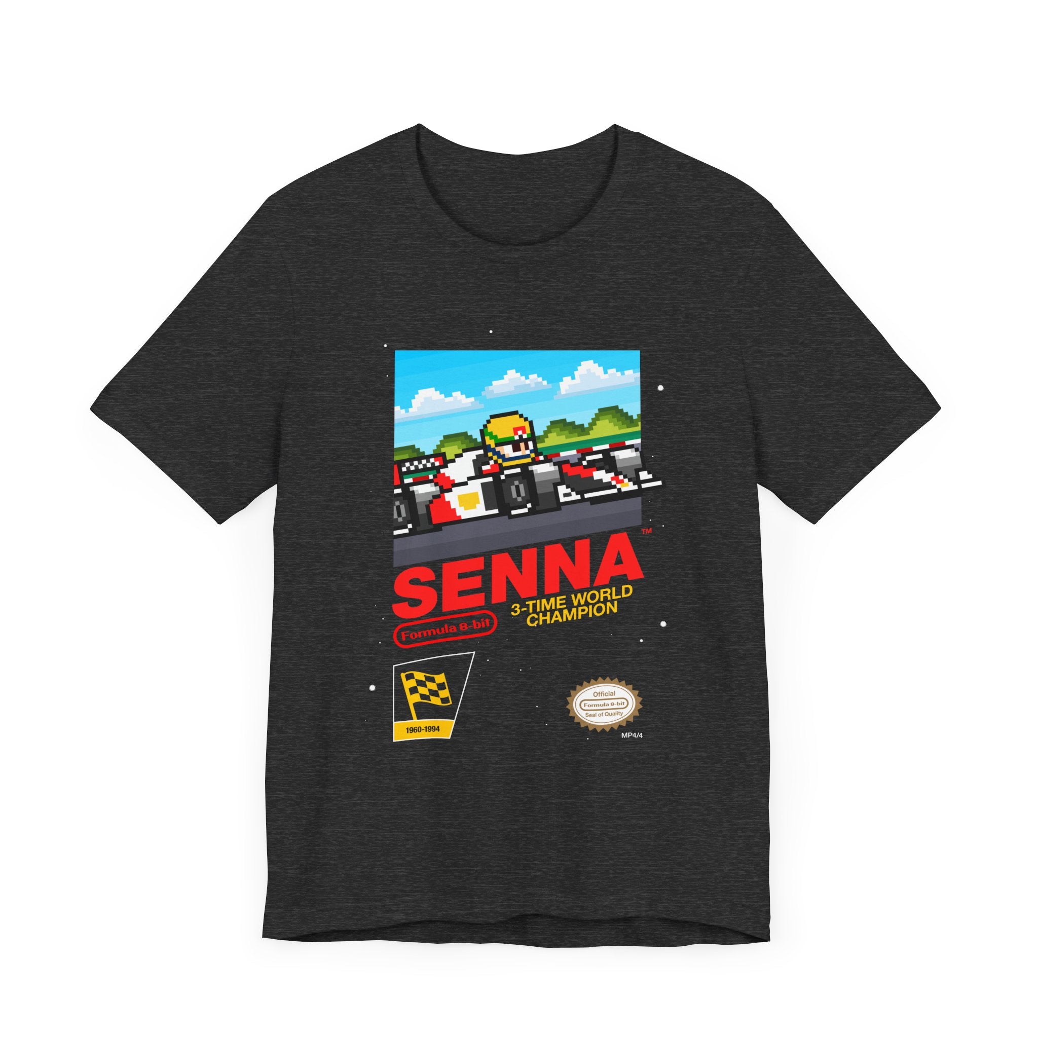 Senna 8-bit Game T-shirt