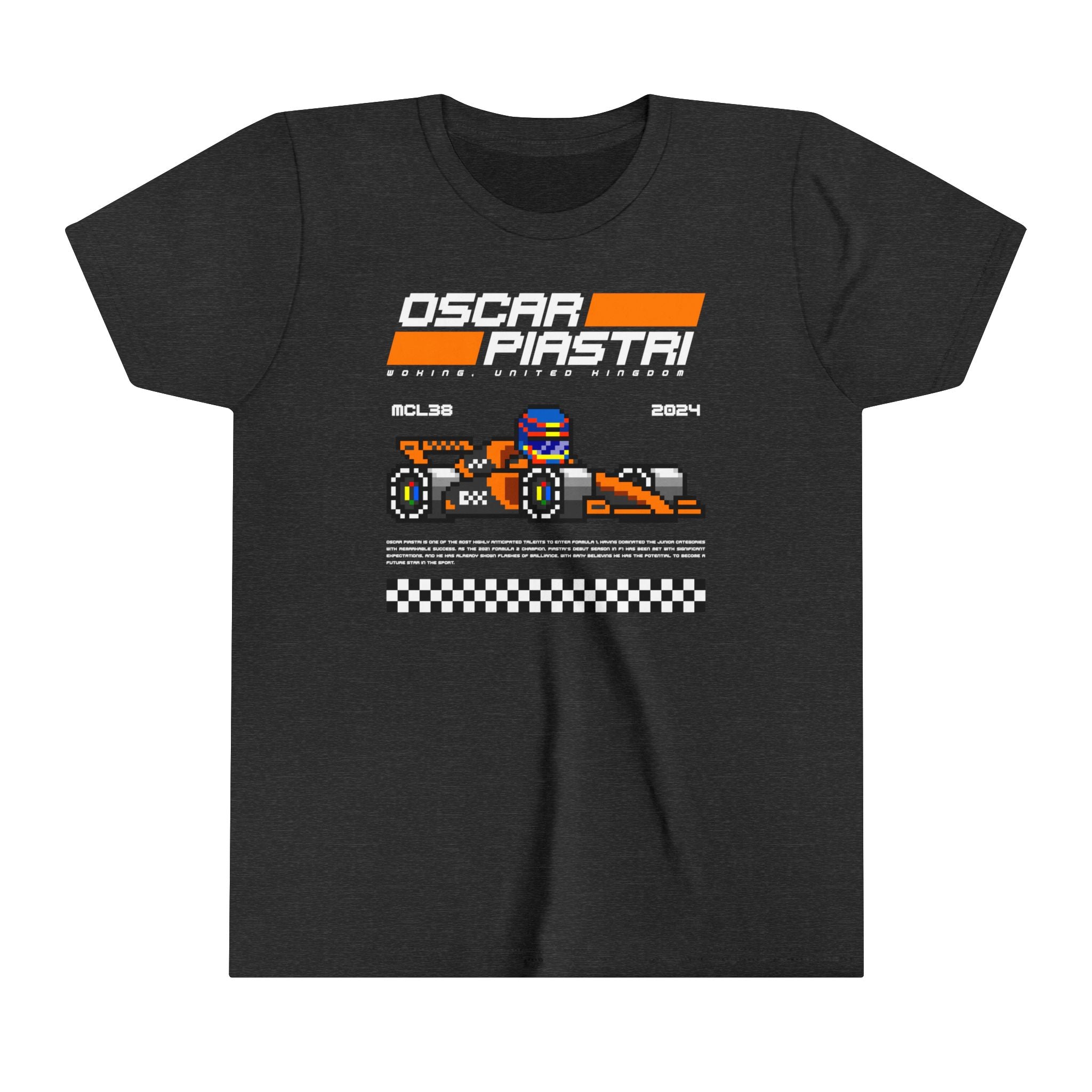 Oscar Piastri 8-bit Team Youth T-shirt
