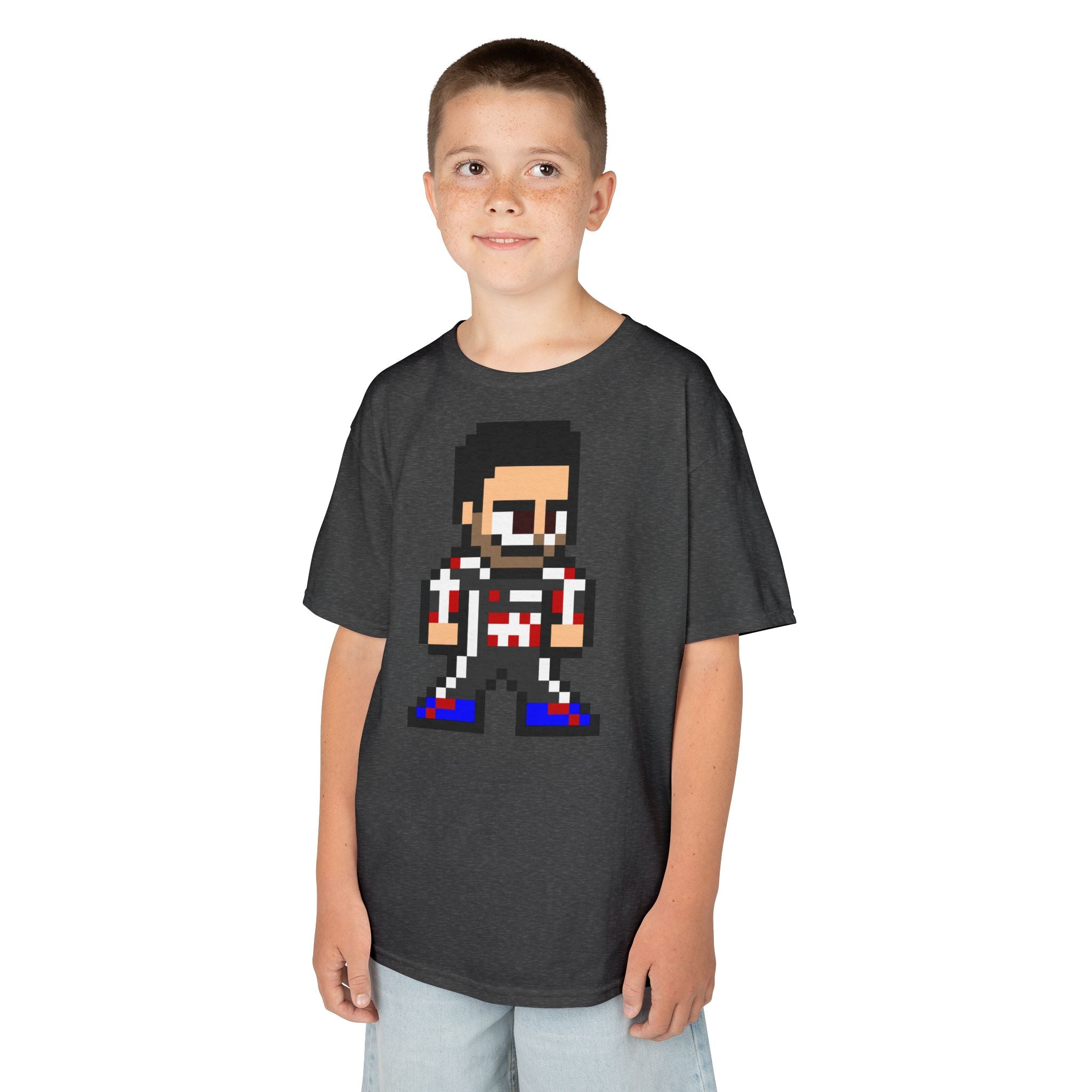 8-bit Esteban Ocon Kids Tee
