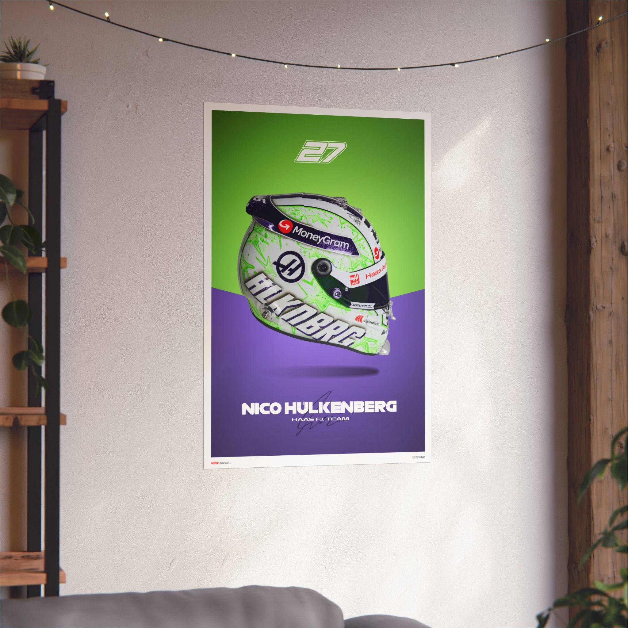 Nico Hulkenberg Signature Poster