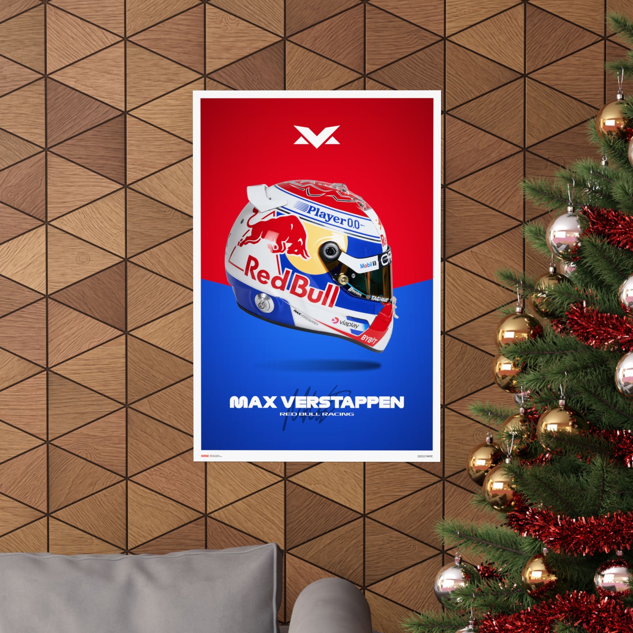 Max Verstappen Signature Poster