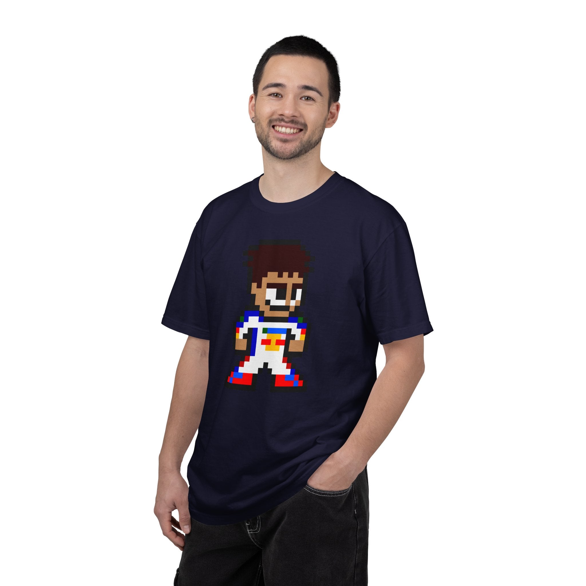 8-bit Arvid Lindblad Adult Heavyweight 100% Cotton T-shirt