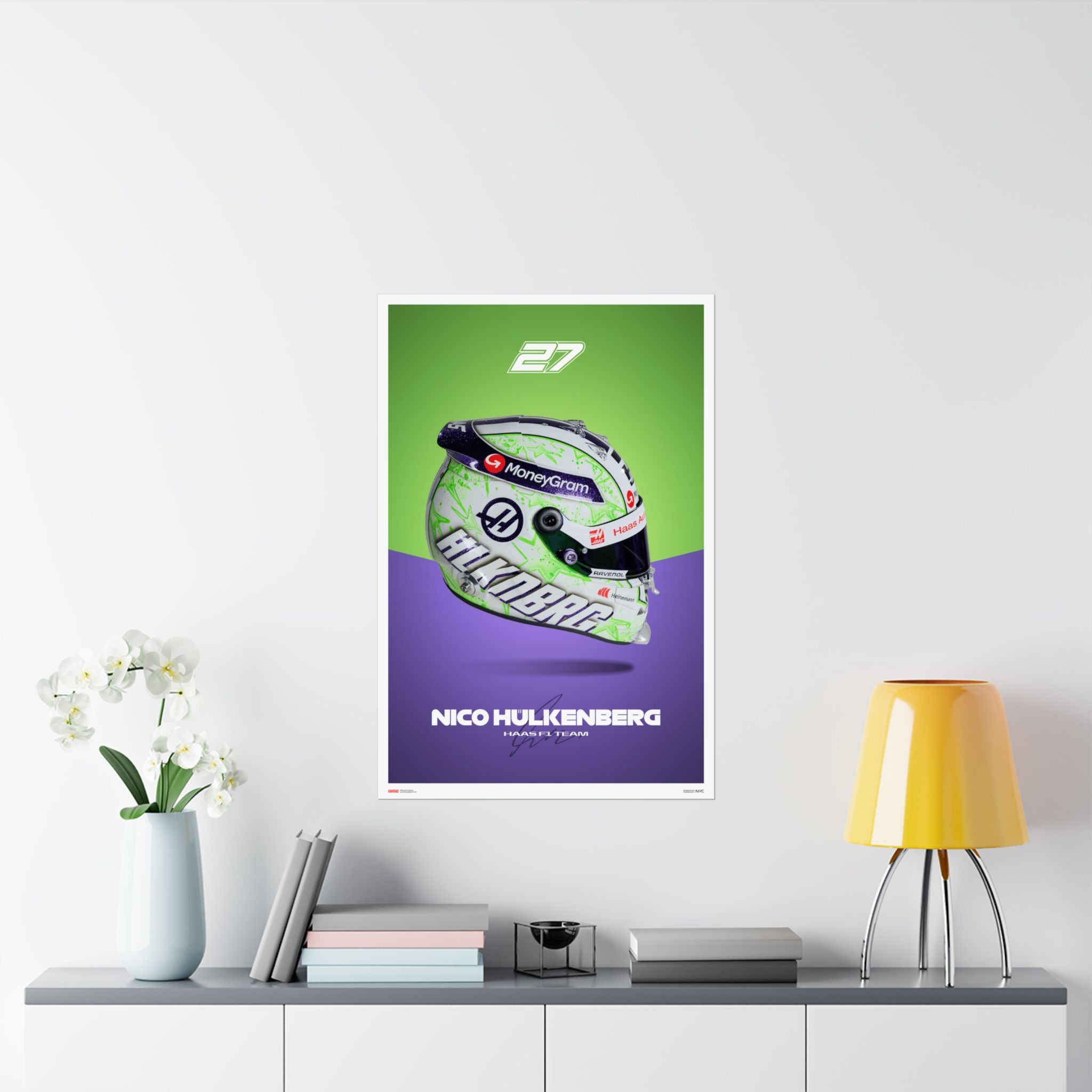 Nico Hulkenberg Signature Poster