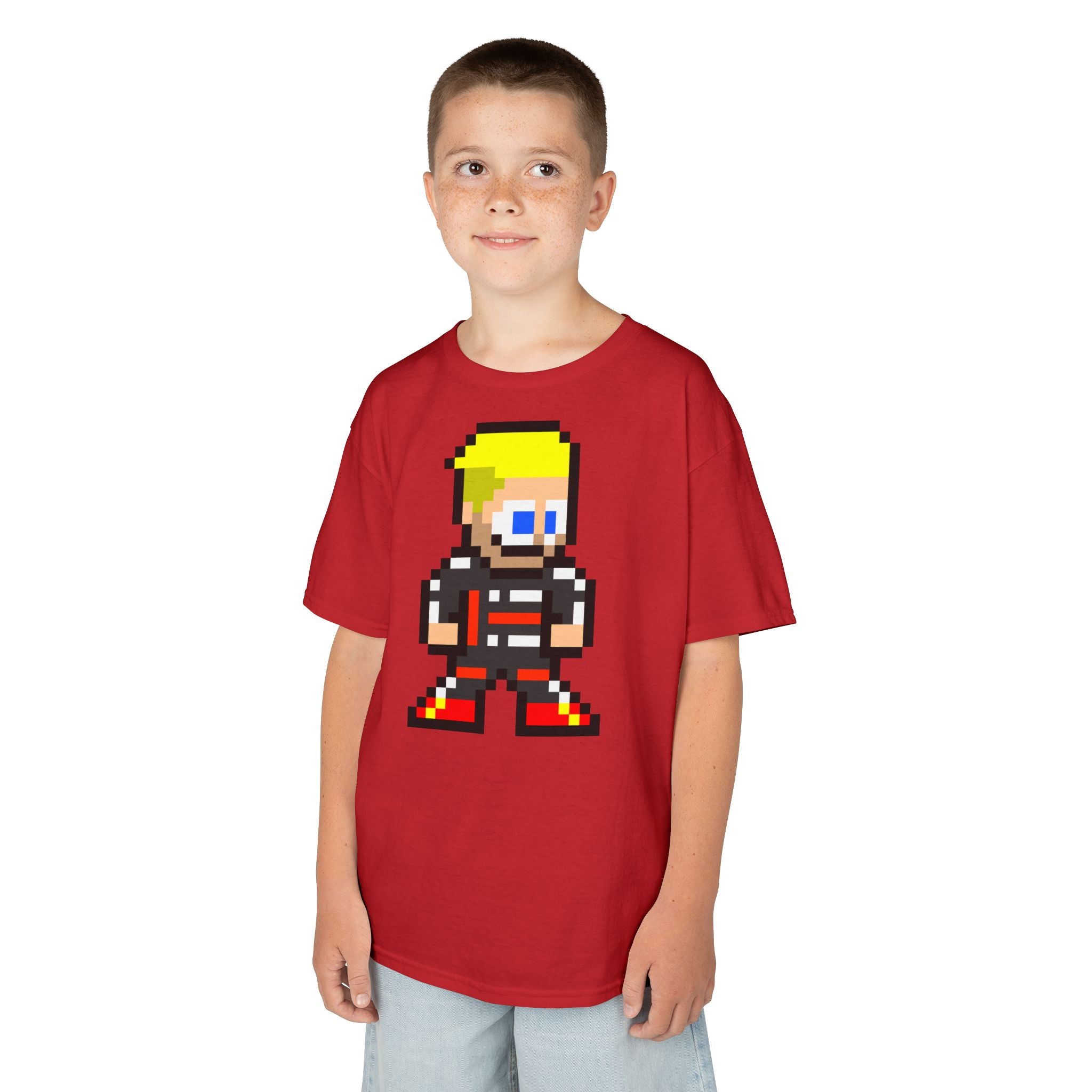 8-bit Nico Hulkenberg Kids Tee