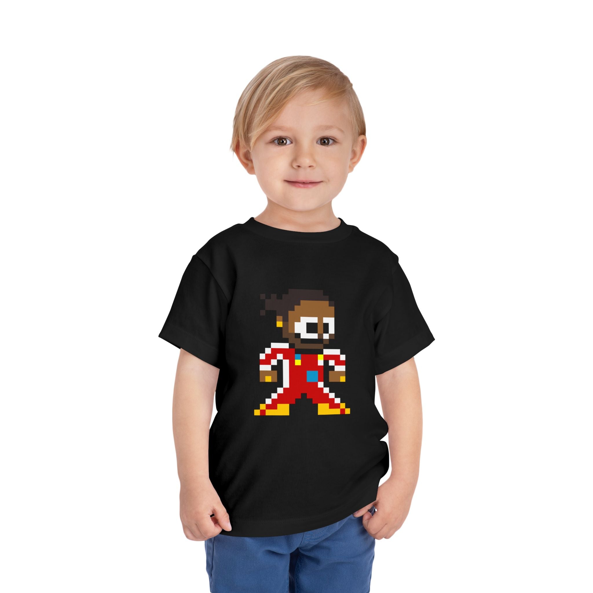 8-bit Lewis Hamilton Toddler Tee