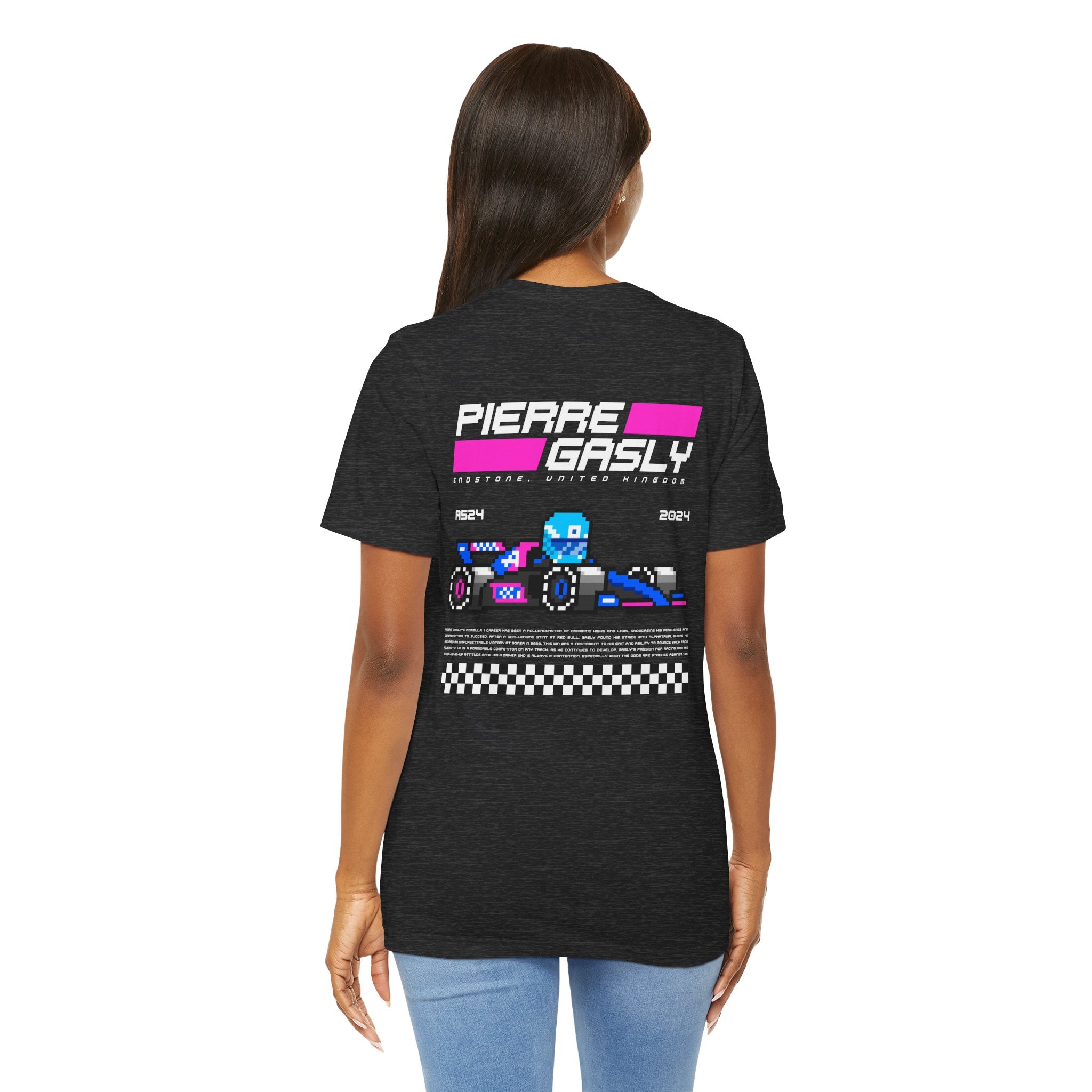 Pierre Gasly 8-bit Team T-shirt