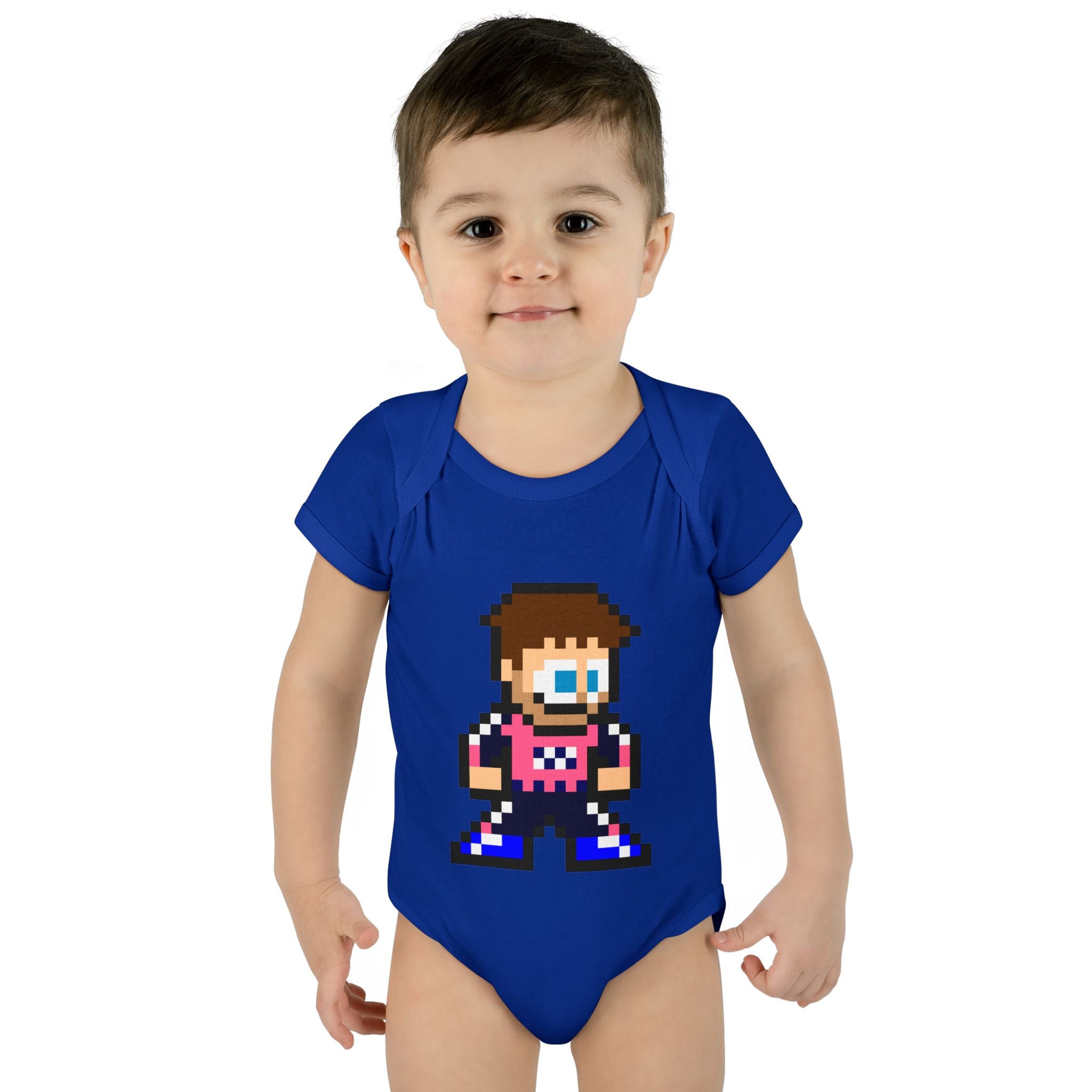 8-bit Pierre Gasly Baby Bodysuit