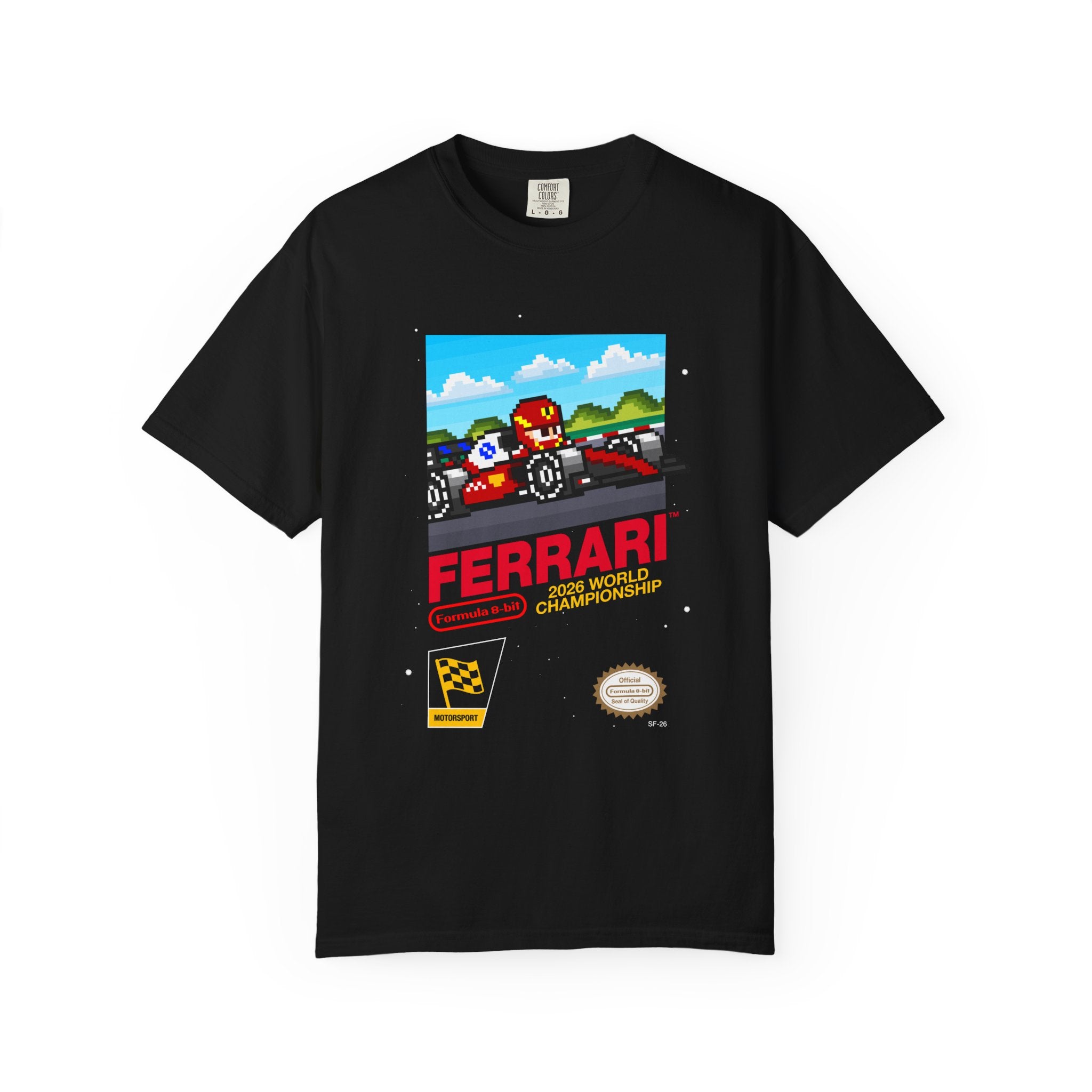 Ferrari 8-bit Game T-shirt