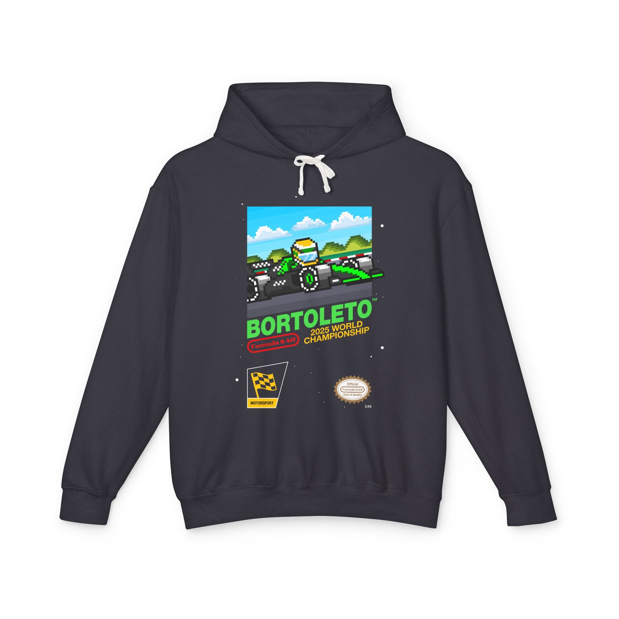Bortoleto 8-bit Game Hoodie