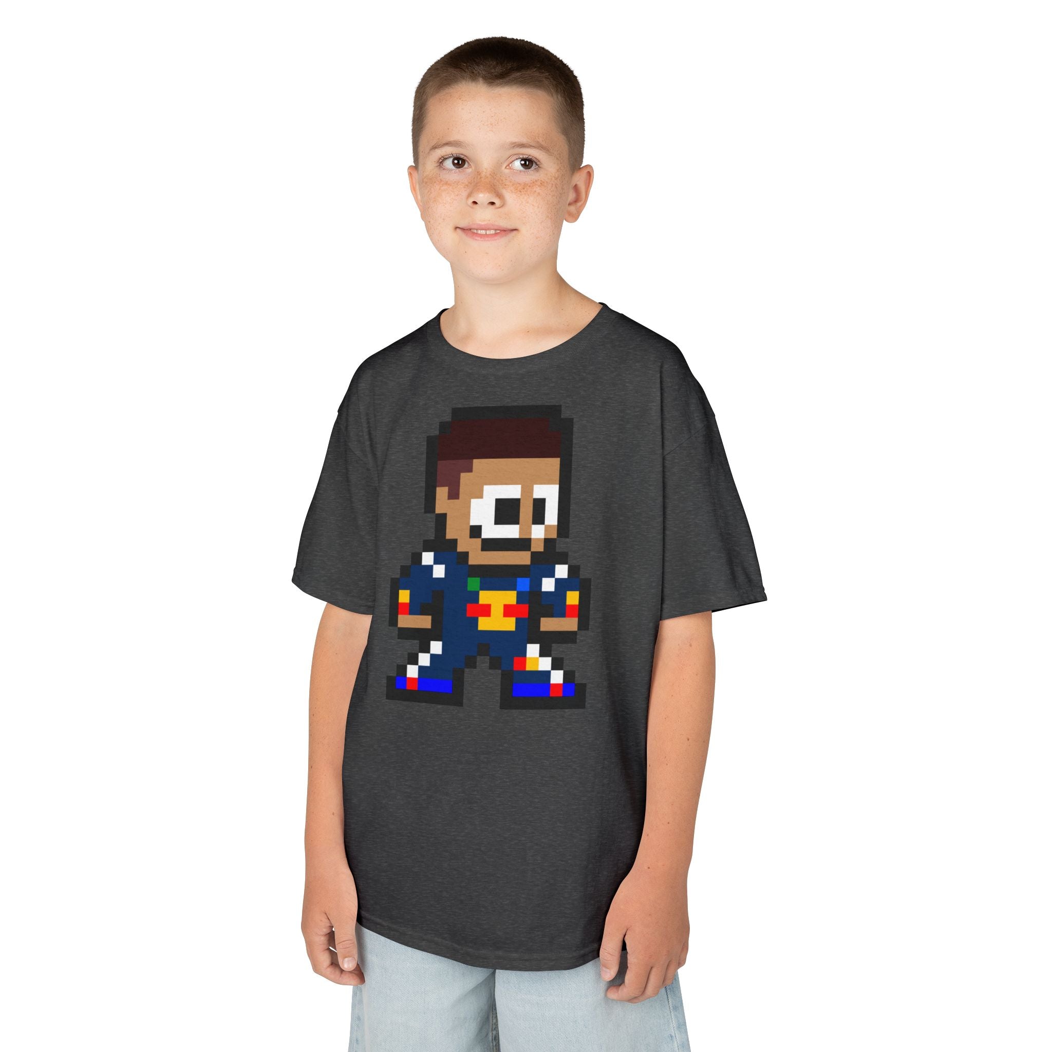 8-bit Isack Hadjar Kids Tee