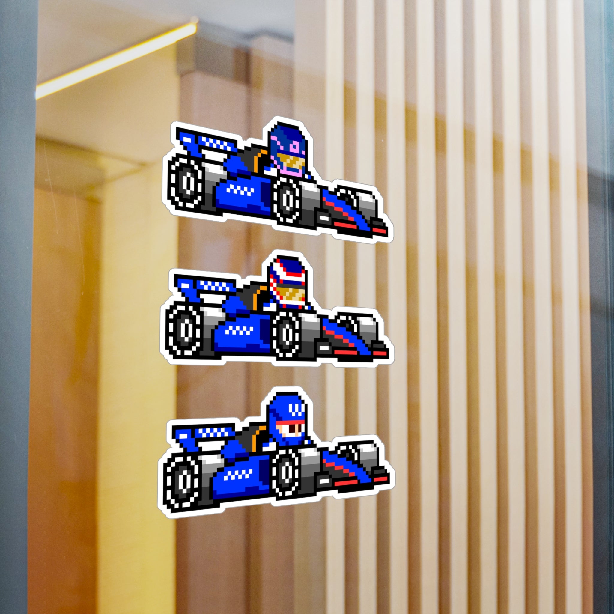 Williams 8-bit Vinyl Decal Stickers